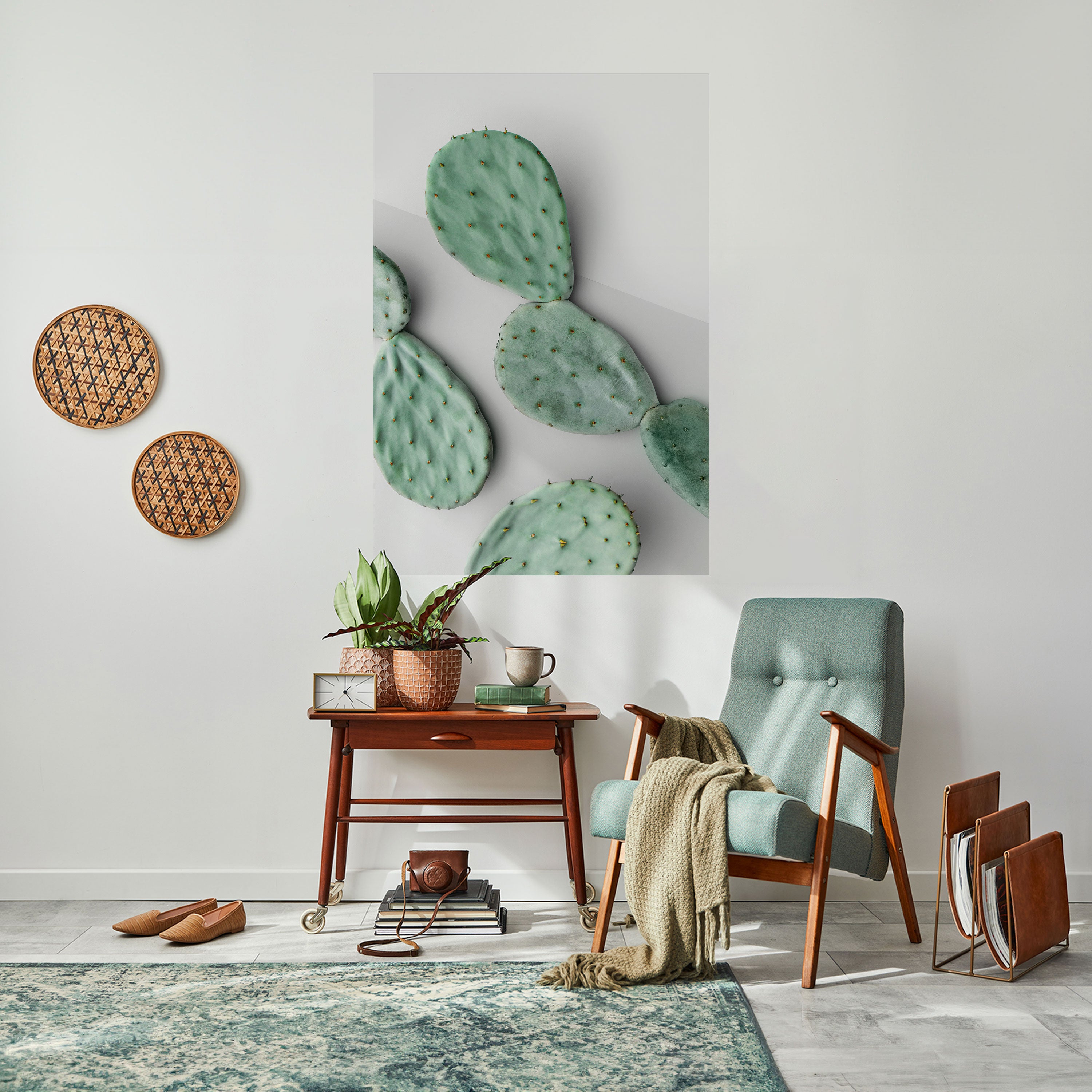 CACTUS DREAMSCAPE Naklejka/Plakat pionowy