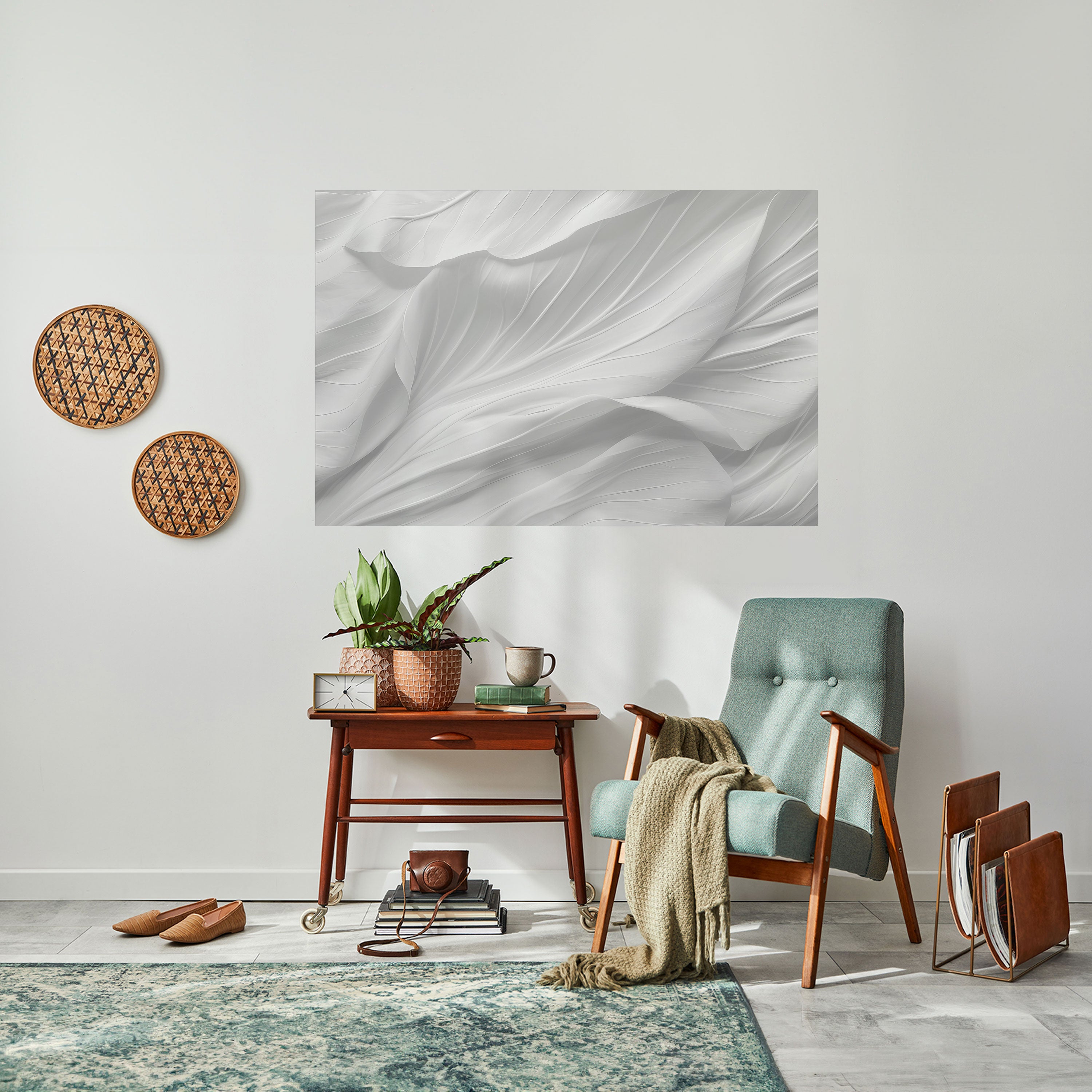 SILKEN SERENITY Naklejka/Plakat poziomy