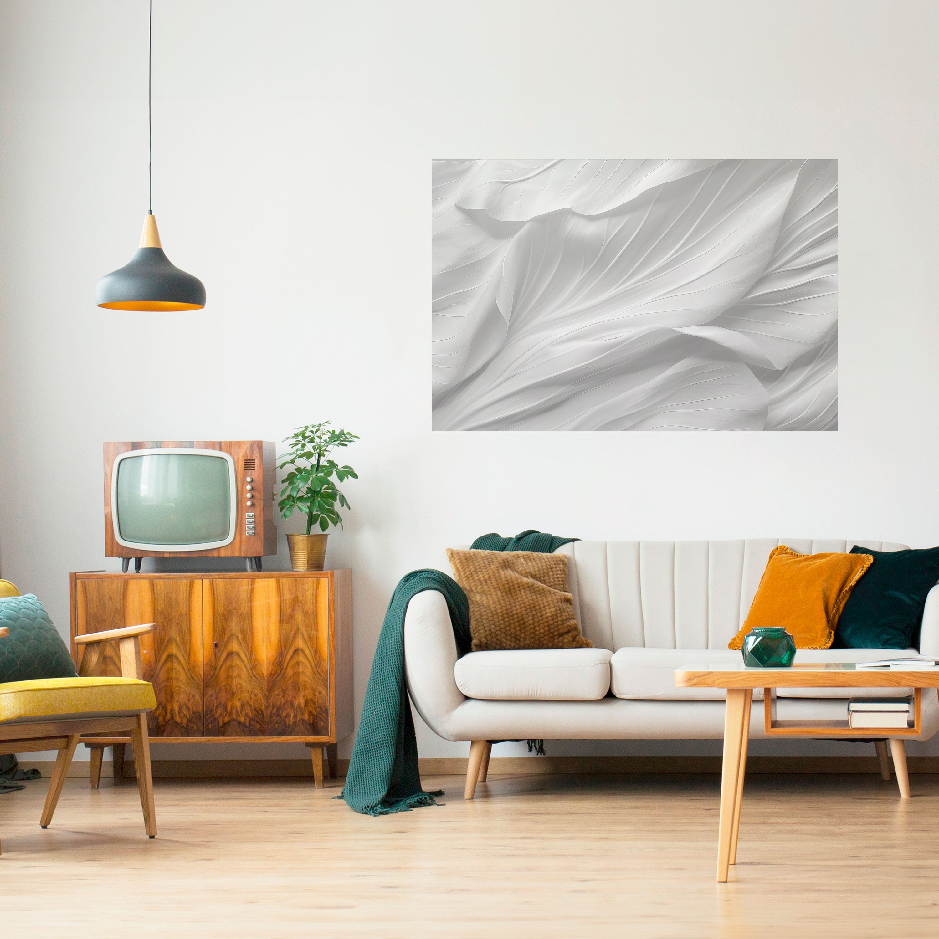 SILKEN SERENITY Naklejka/Plakat poziomy