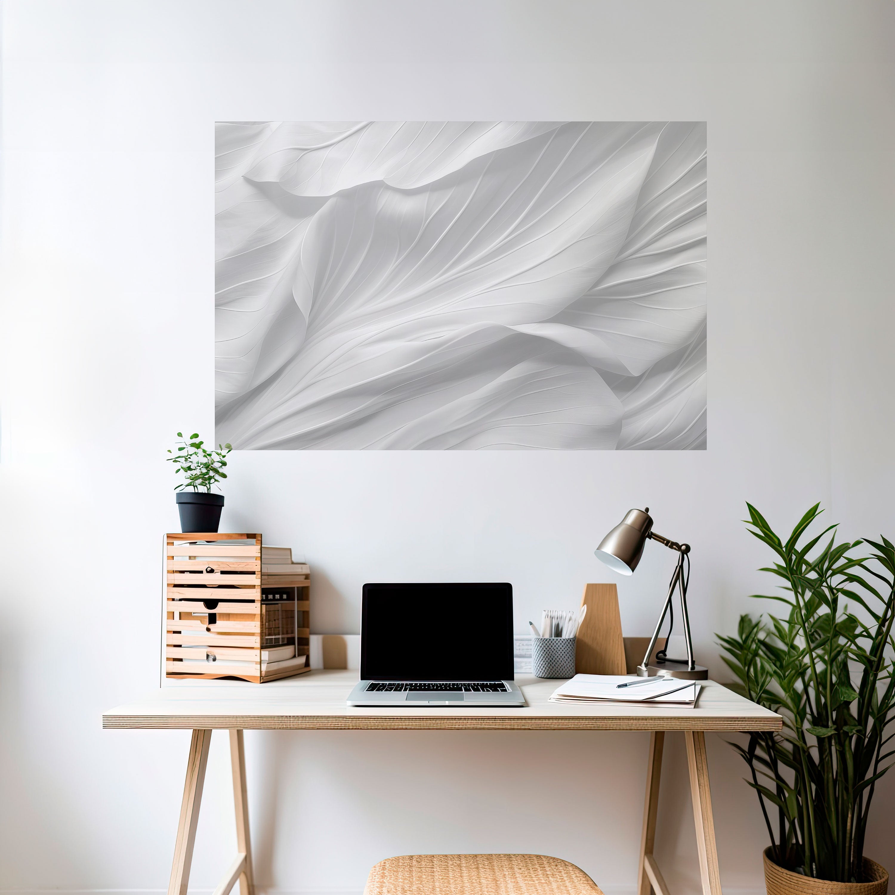 SILKEN SERENITY Naklejka/Plakat poziomy