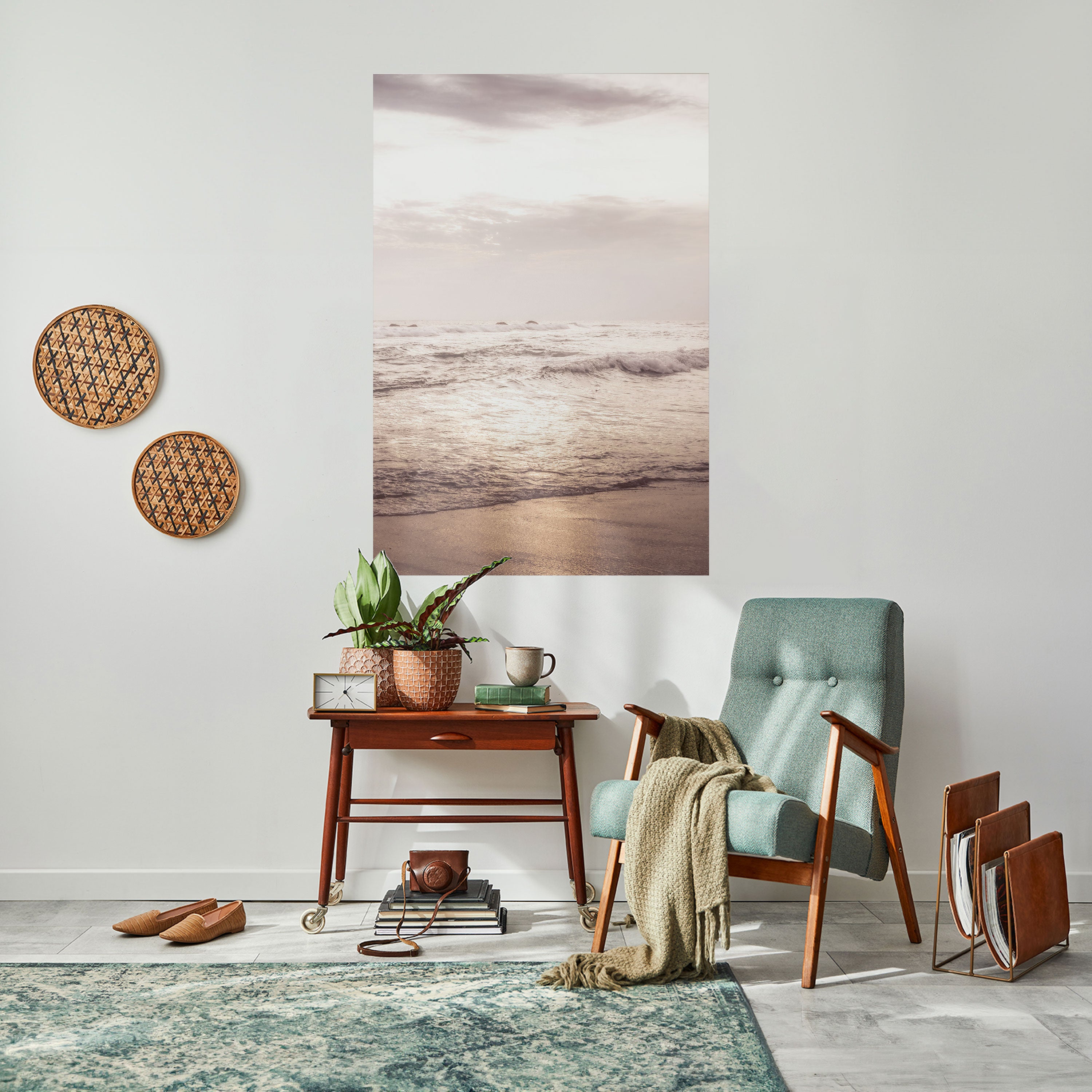 WHISPERS OF THE OCEAN Naklejka/Plakat pionowy