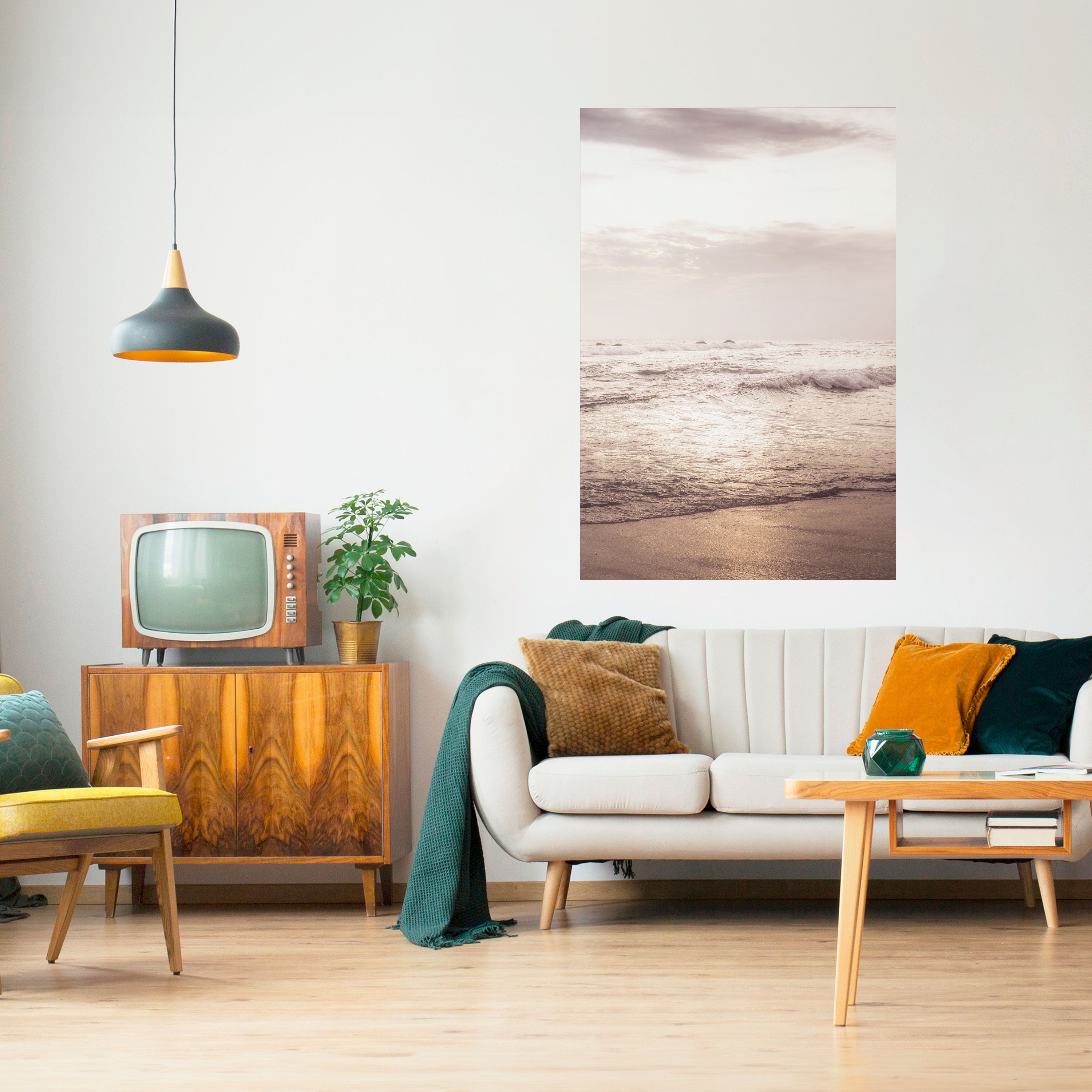 WHISPERS OF THE OCEAN Naklejka/Plakat pionowy
