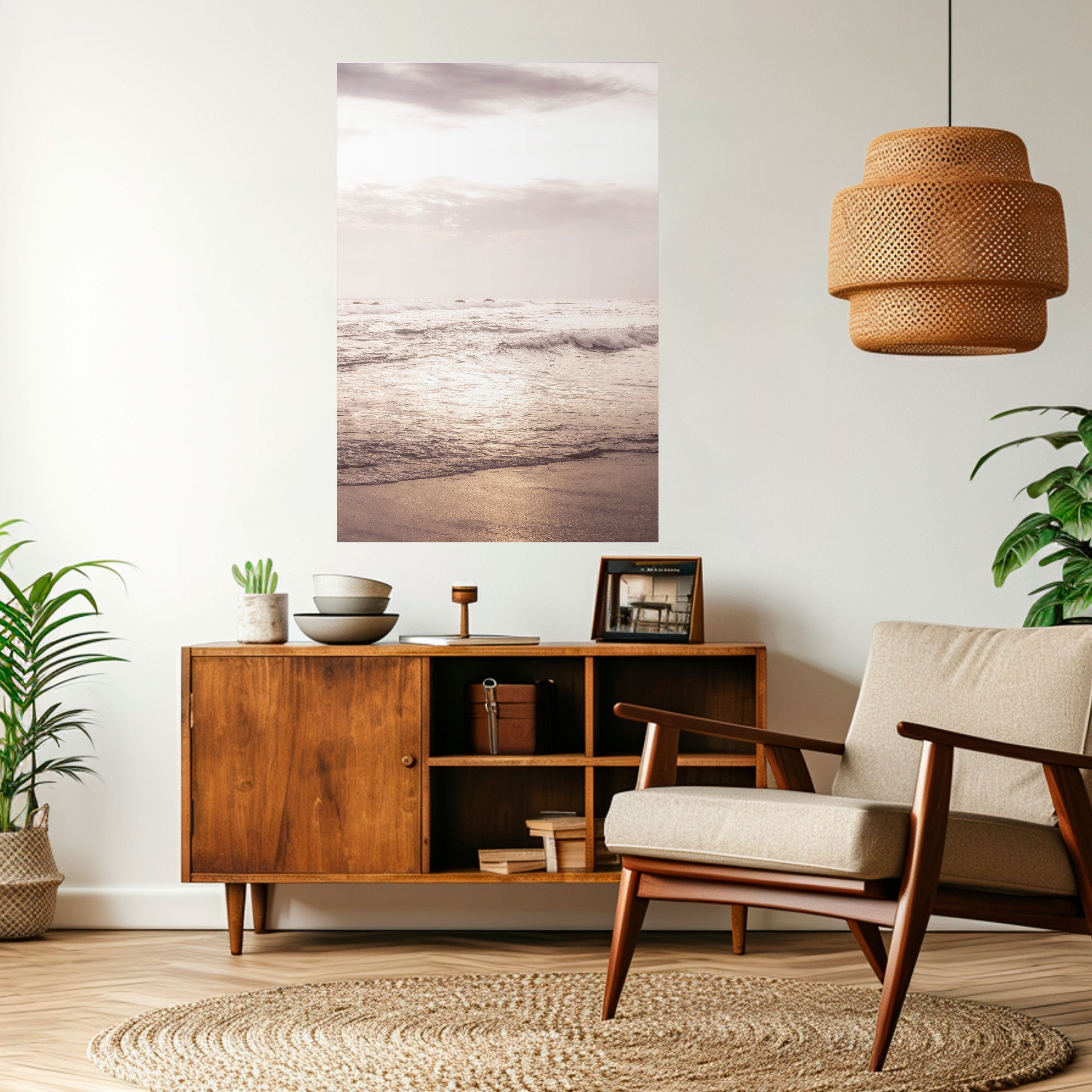WHISPERS OF THE OCEAN Naklejka/Plakat pionowy