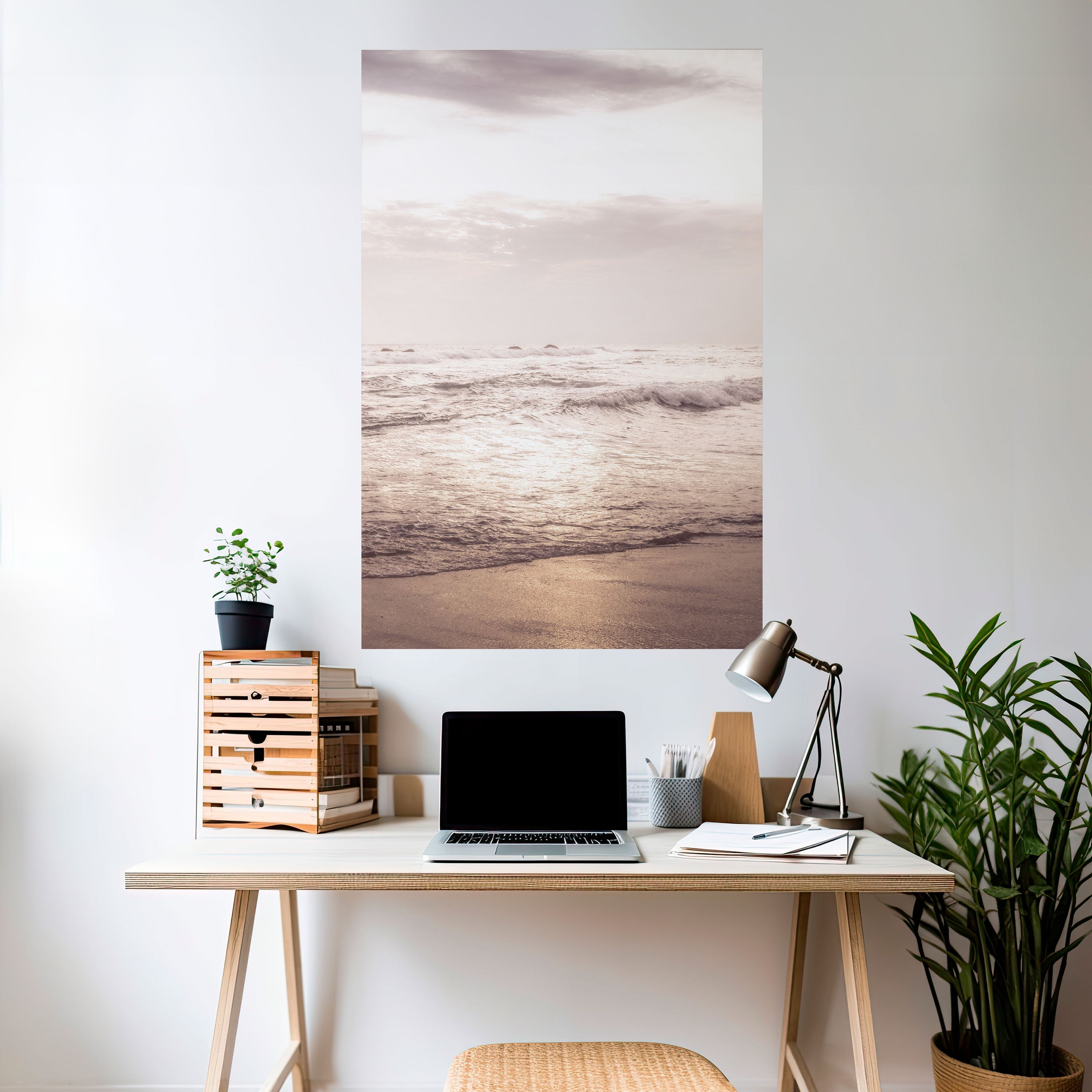 WHISPERS OF THE OCEAN Naklejka/Plakat pionowy