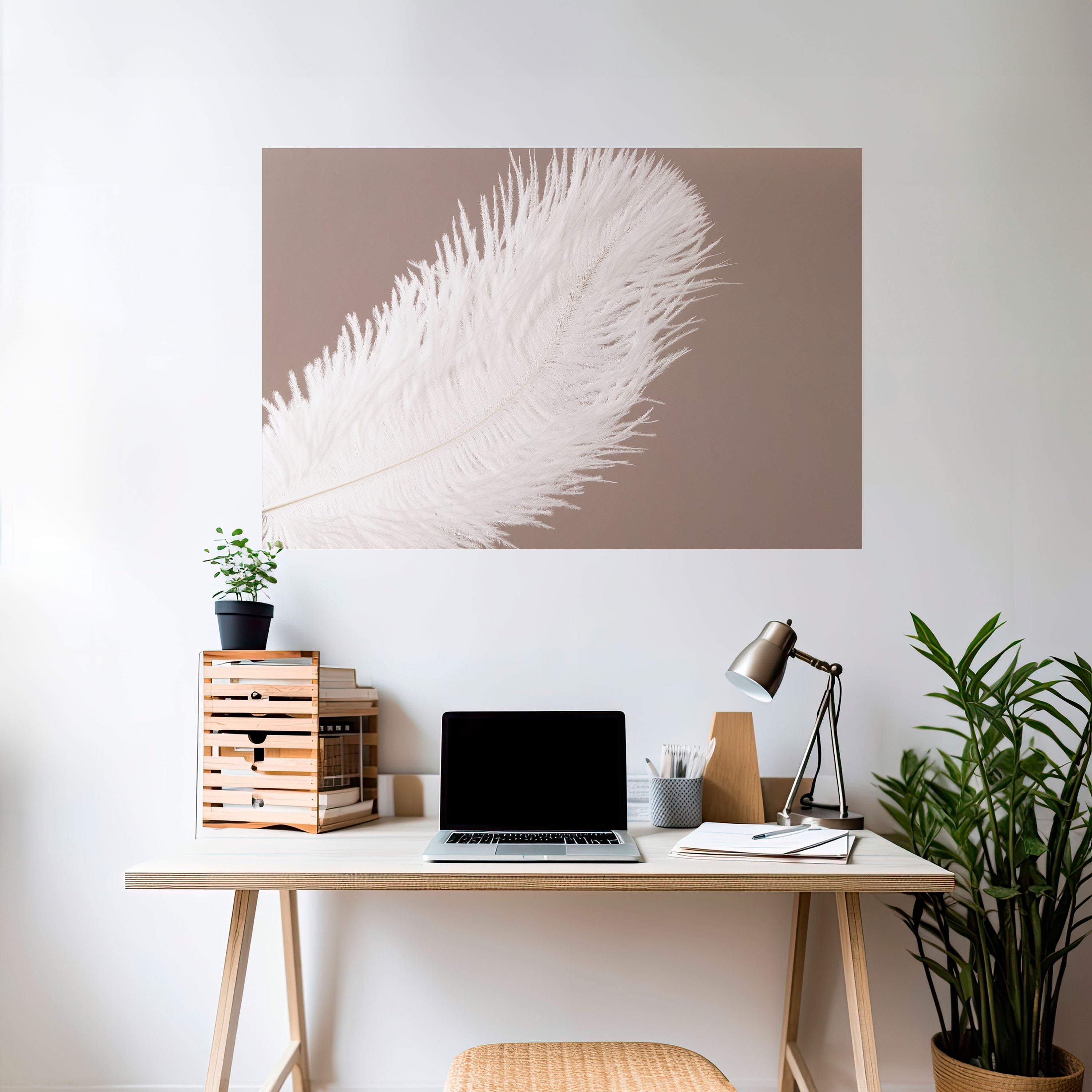 SOFT SERENITY Naklejka/Plakat poziomy