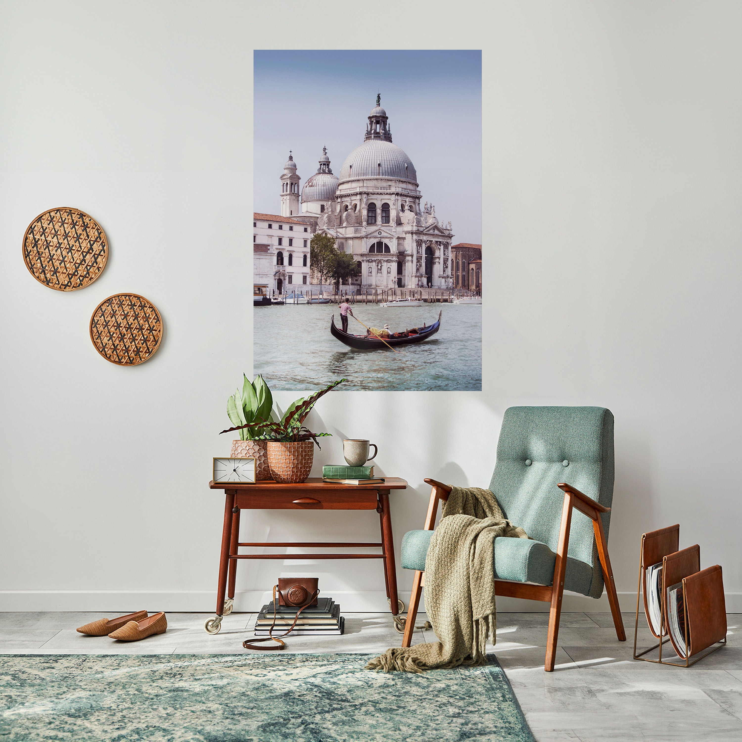 GONDOLA SERENADE Naklejka/Plakat pionowy