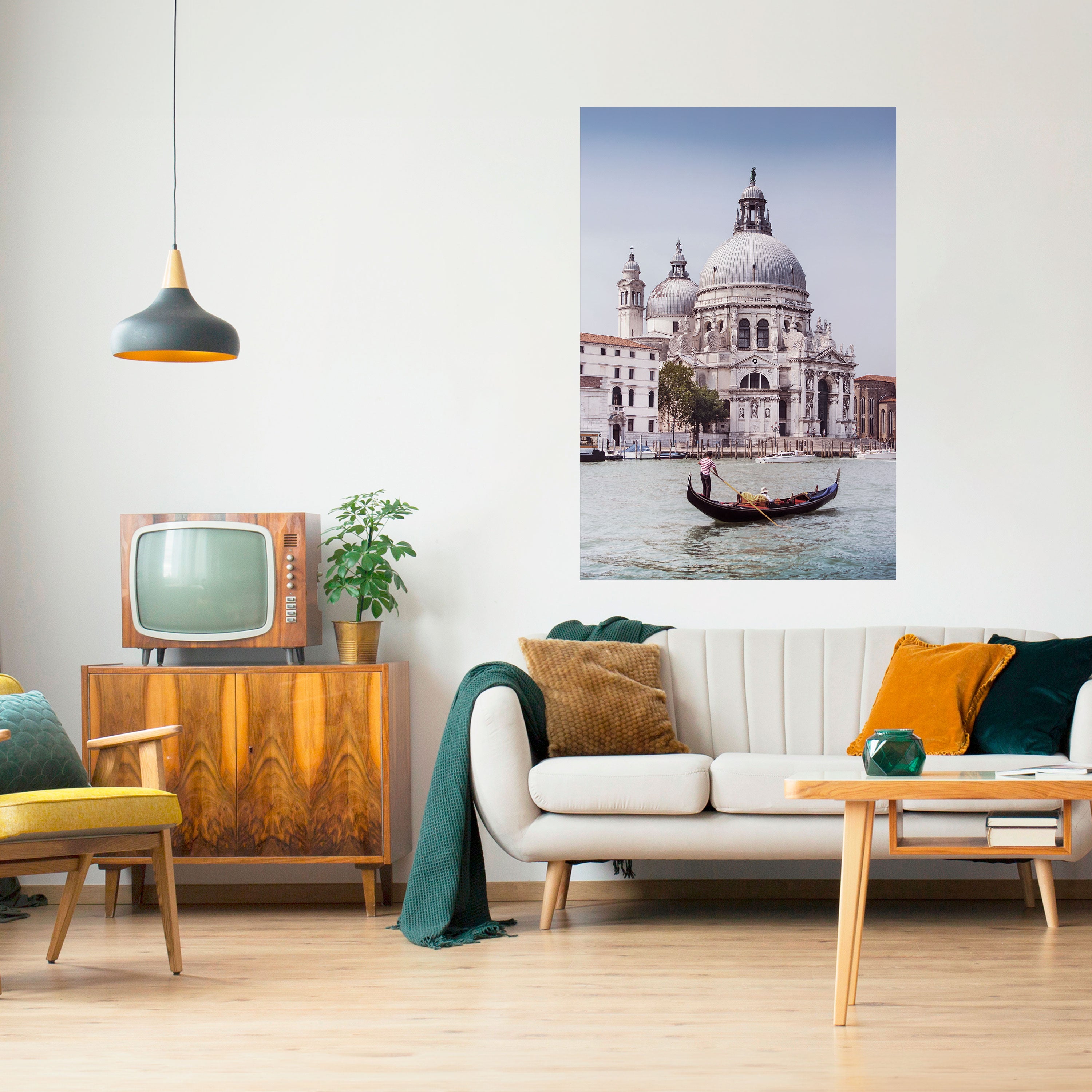 GONDOLA SERENADE Naklejka/Plakat pionowy