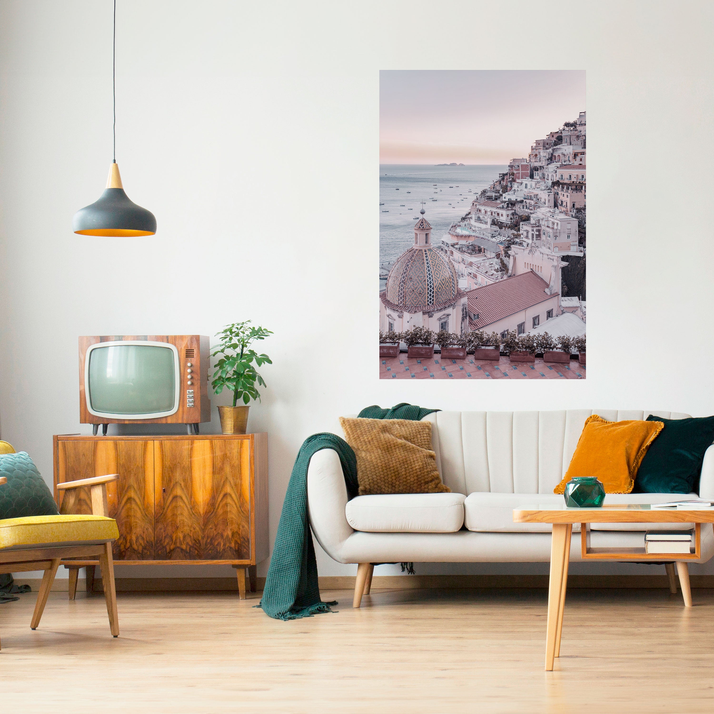 MEDITERRANEAN DREAMSCAPE Naklejka/Plakat pionowy