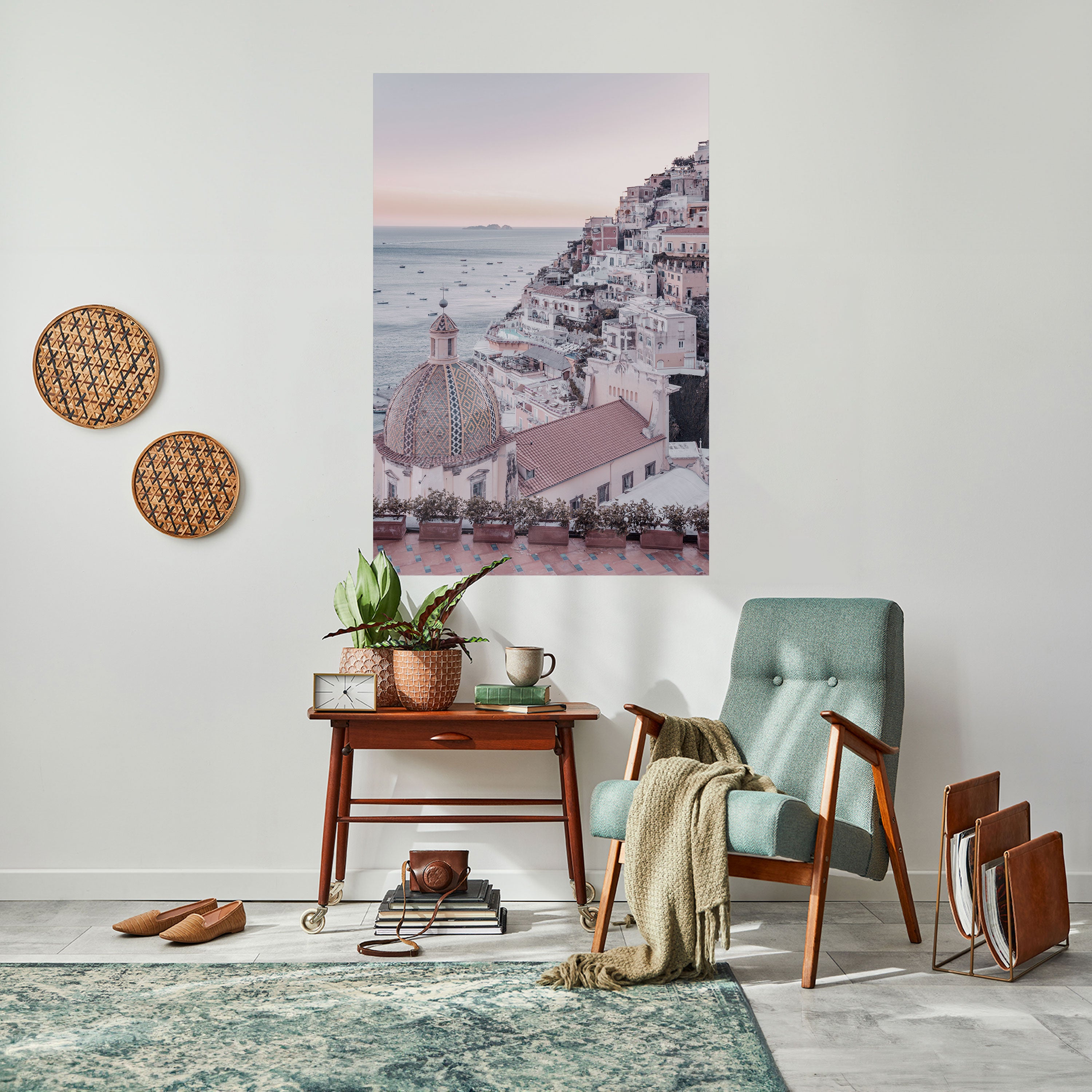 MEDITERRANEAN DREAMSCAPE Naklejka/Plakat pionowy