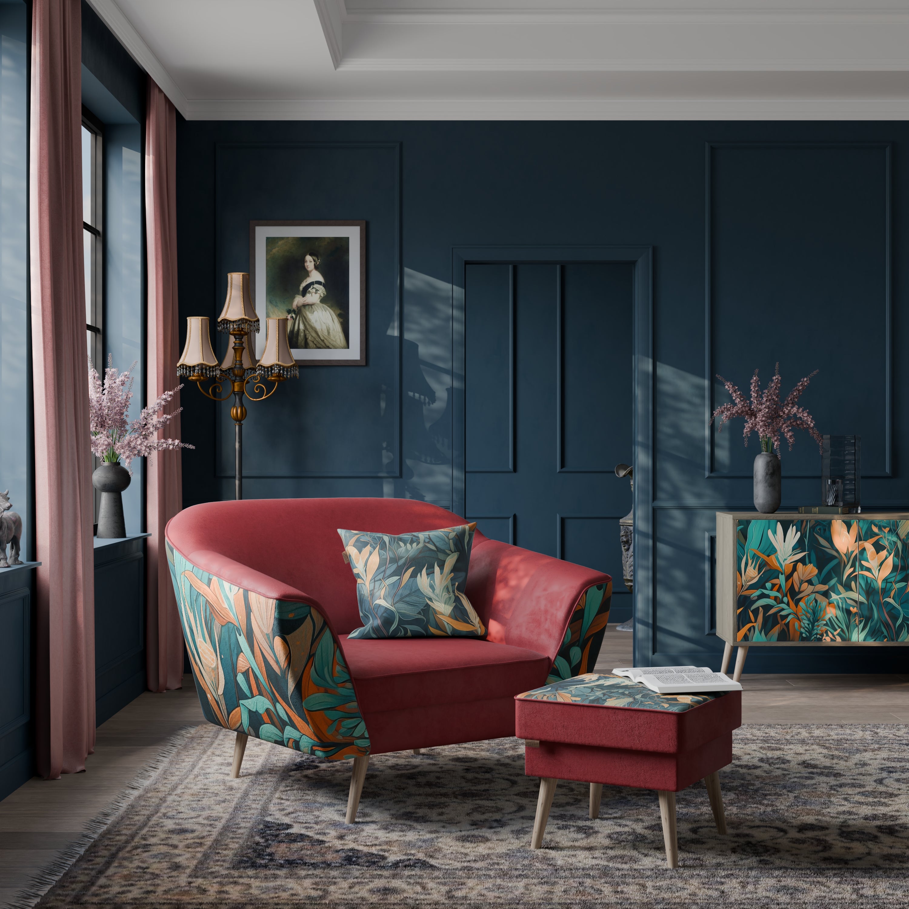 FLORAL SERENITY Fotel AURORA