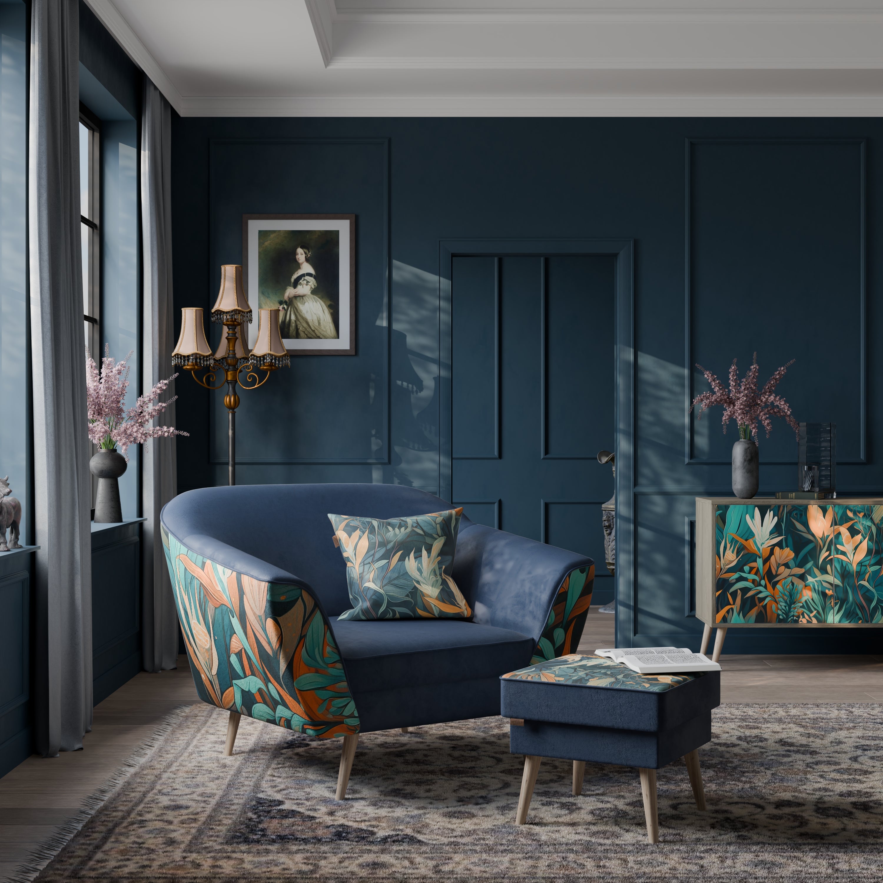 FLORAL SERENITY Fotel AURORA