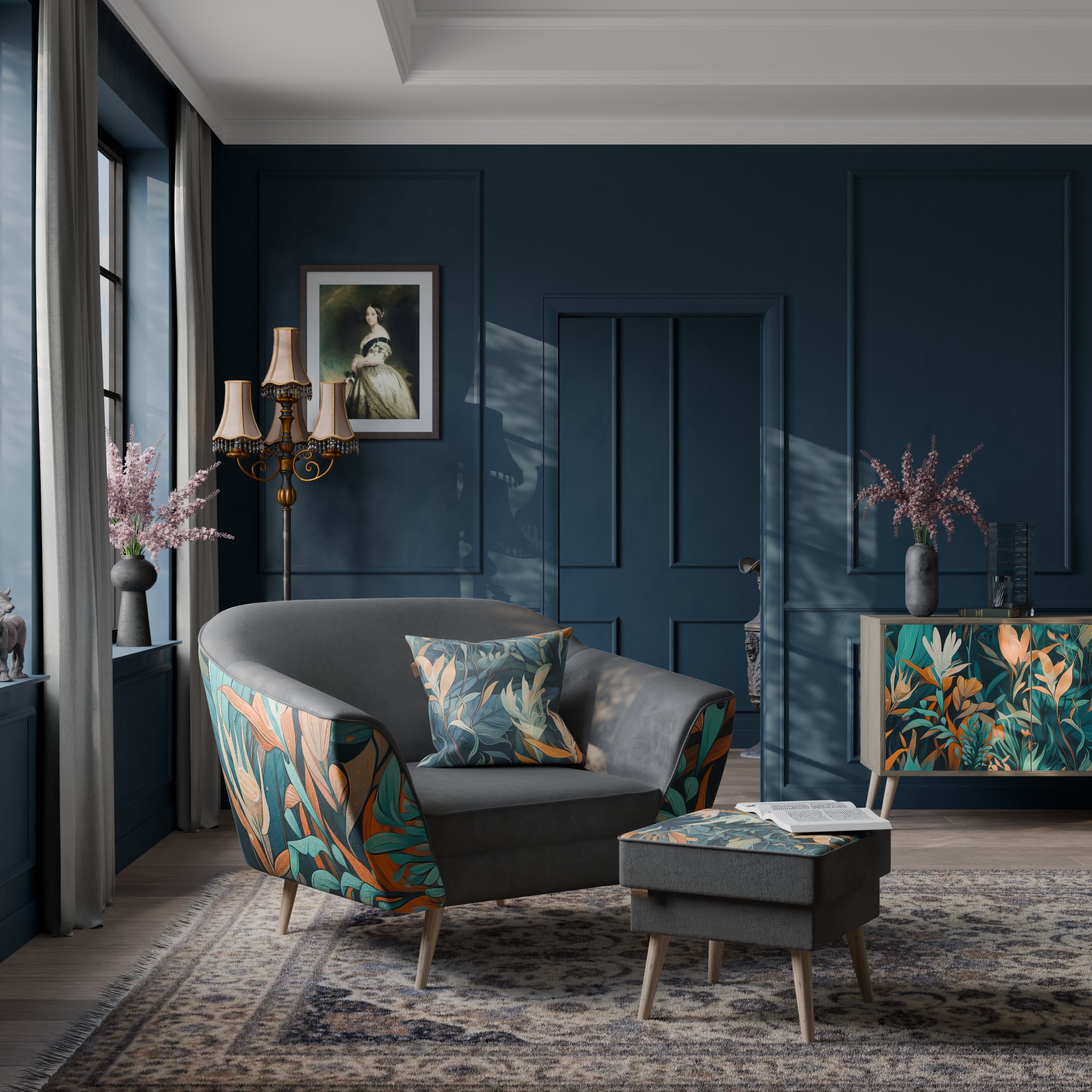 FLORAL SERENITY Fotel AURORA
