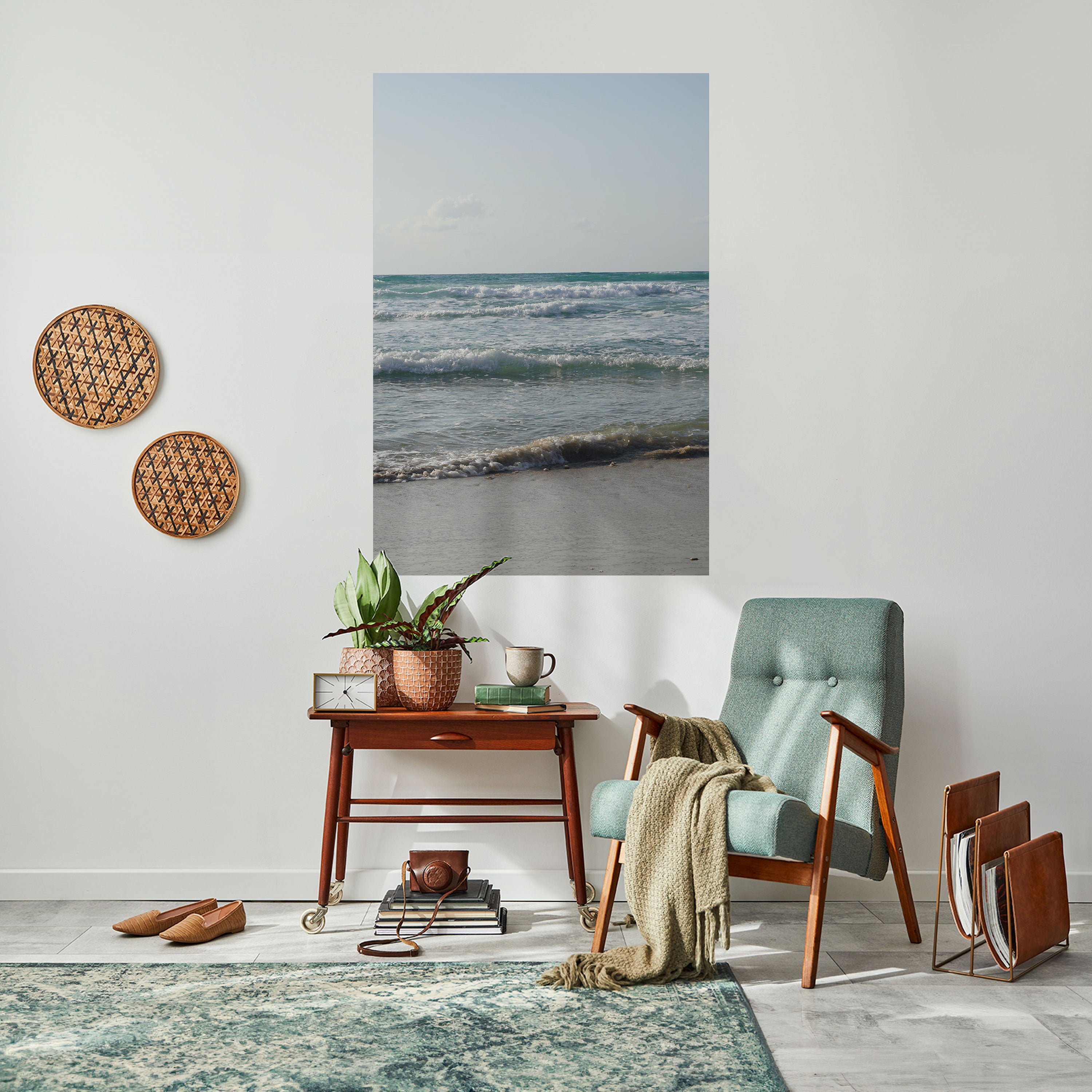 WAVES OF TRANQUILITY Naklejka/Plakat pionowy