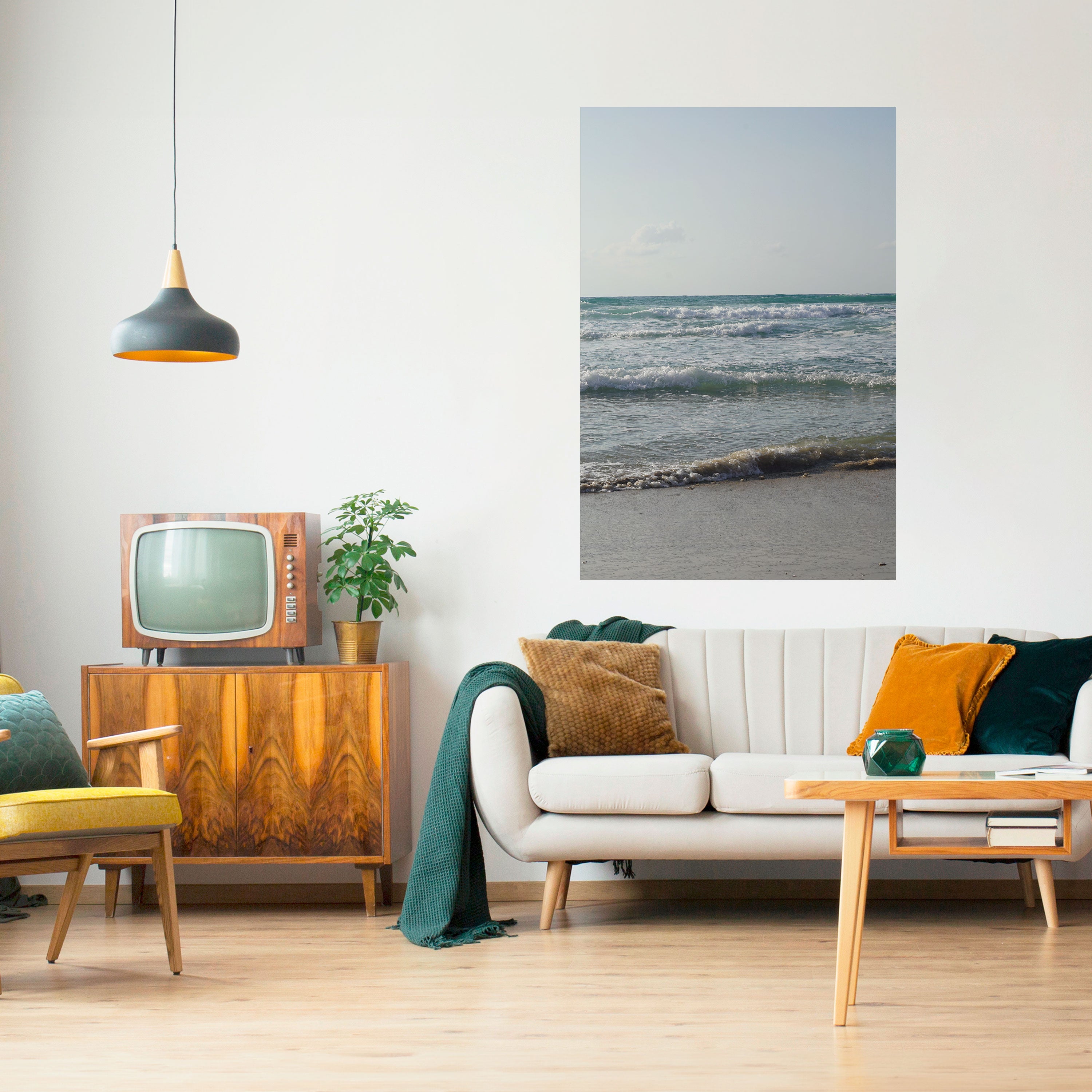 WAVES OF TRANQUILITY Naklejka/Plakat pionowy