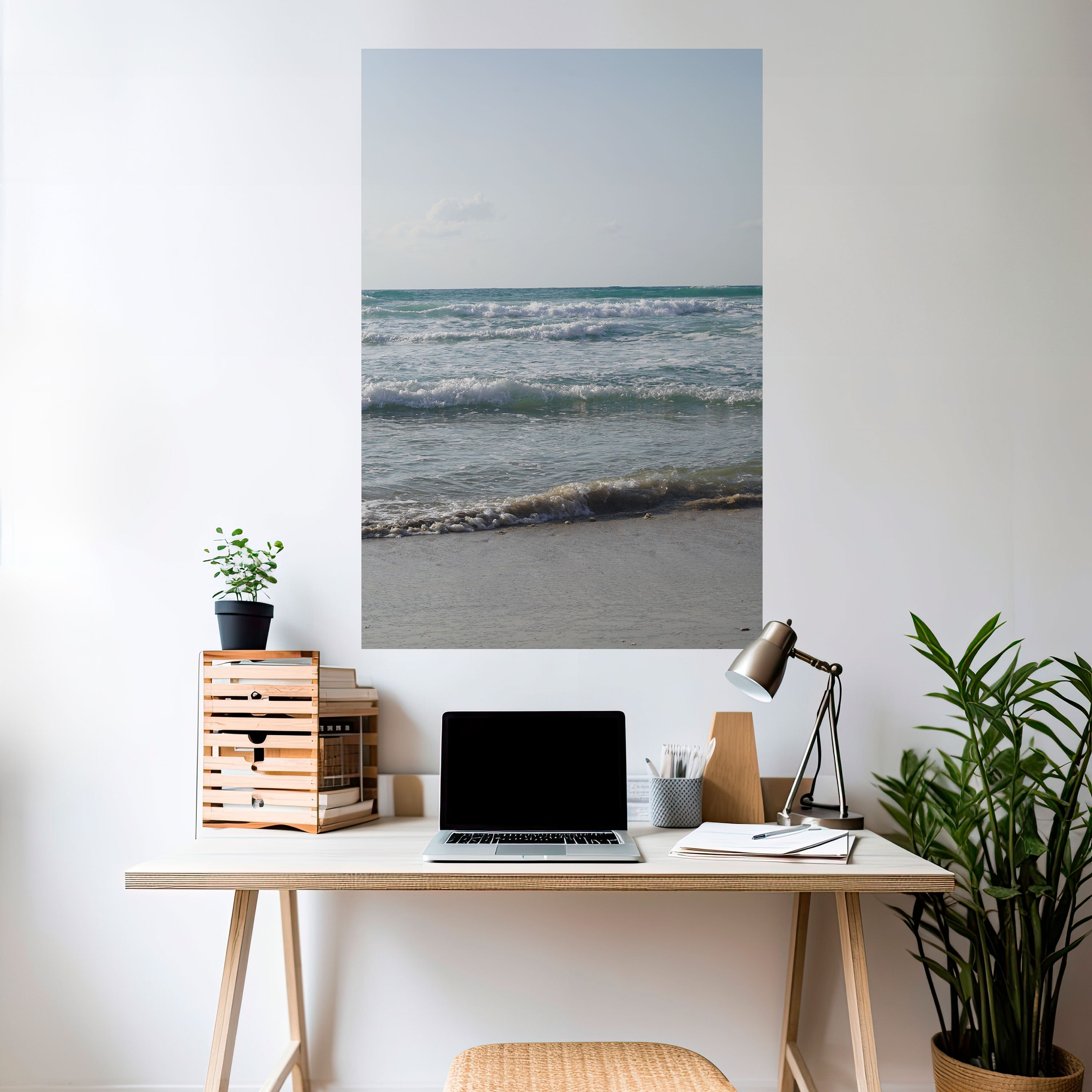 WAVES OF TRANQUILITY Naklejka/Plakat pionowy
