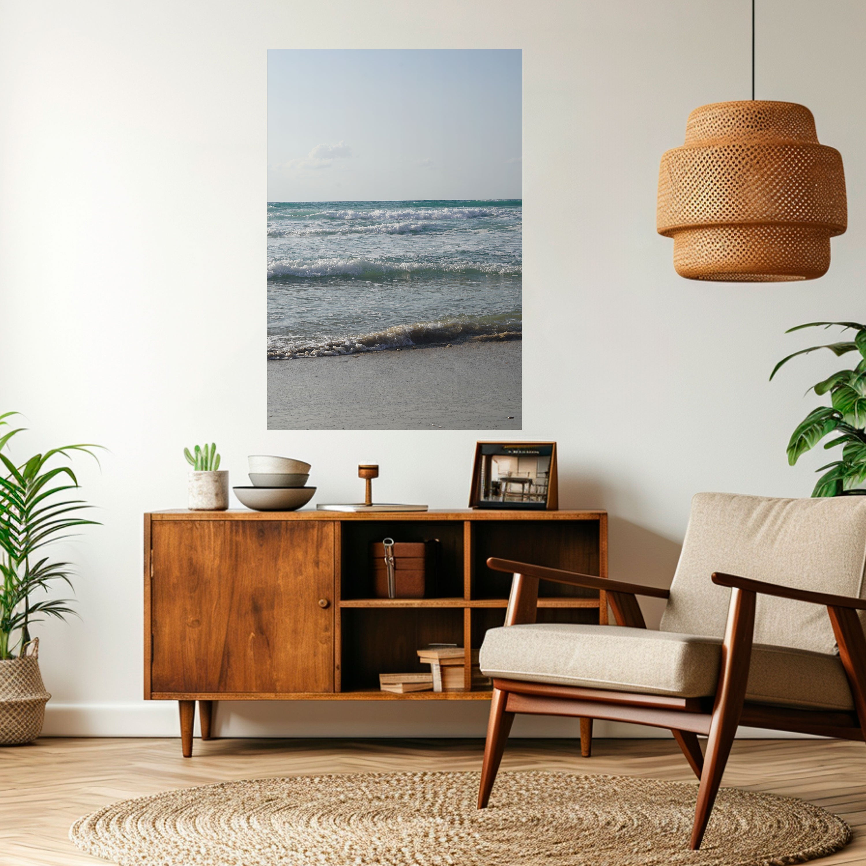 WAVES OF TRANQUILITY Naklejka/Plakat pionowy