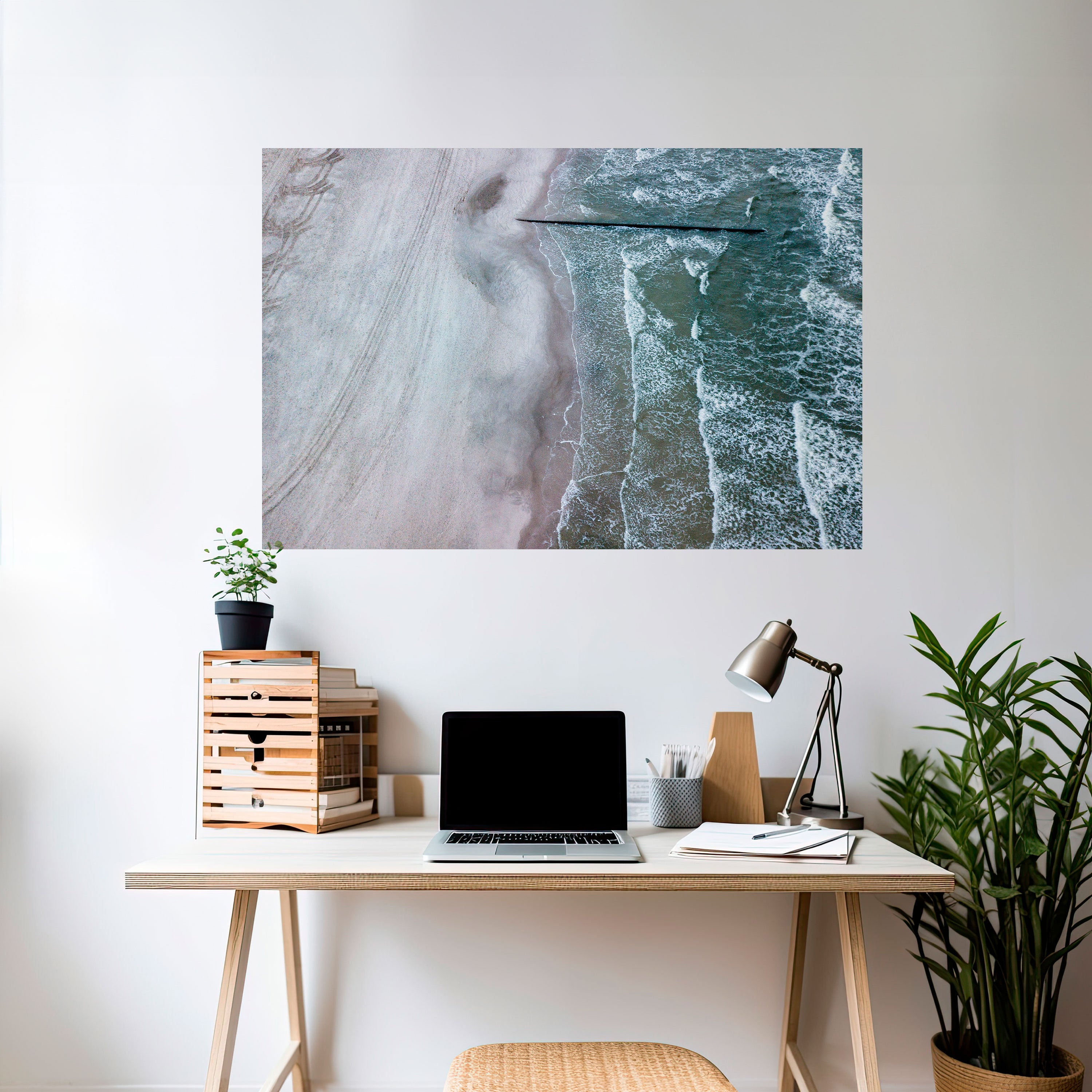 TIDE’S SILENT WHISPER Naklejka/Plakat poziomy