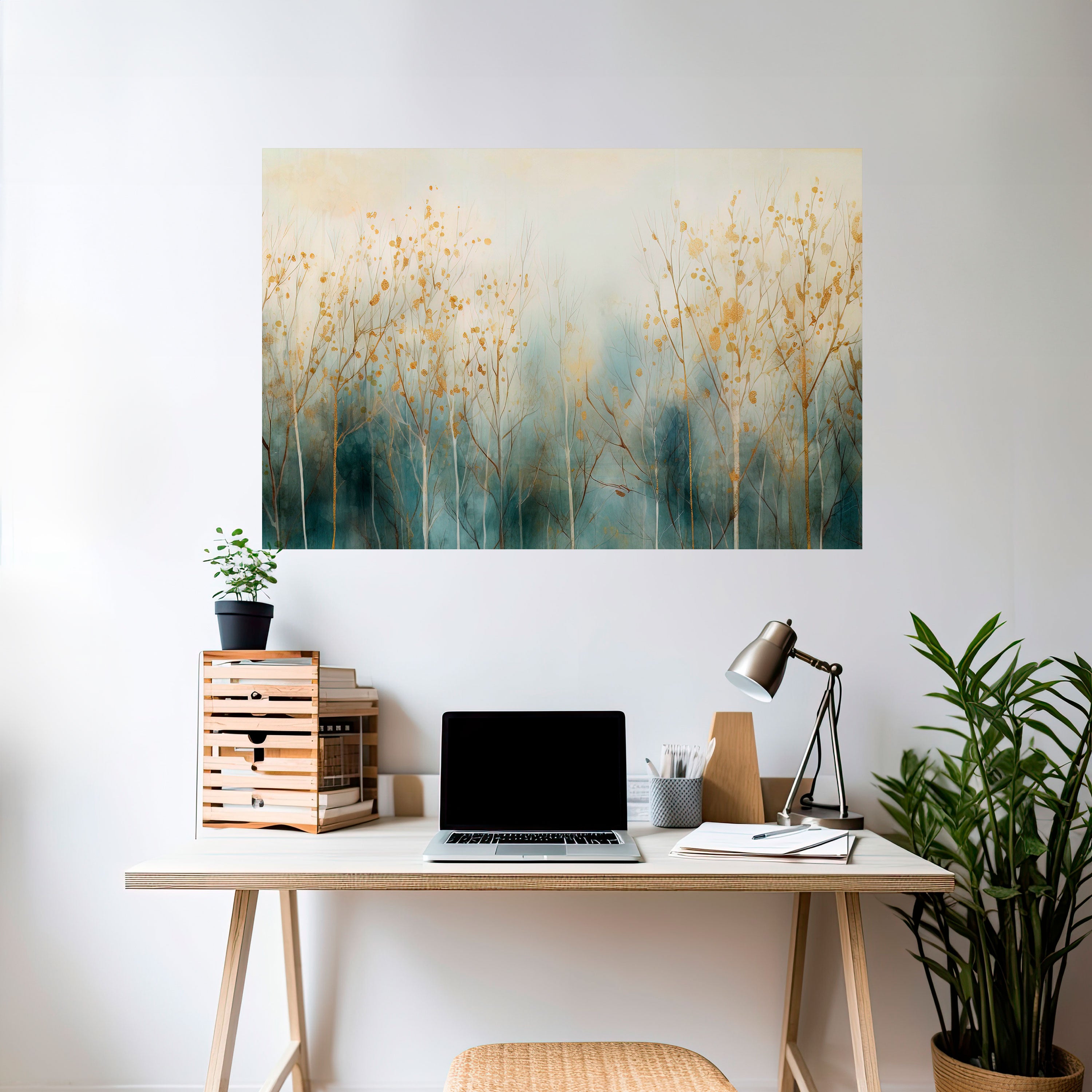 MYSTICAL FOREST DREAM Naklejka/Plakat poziomy