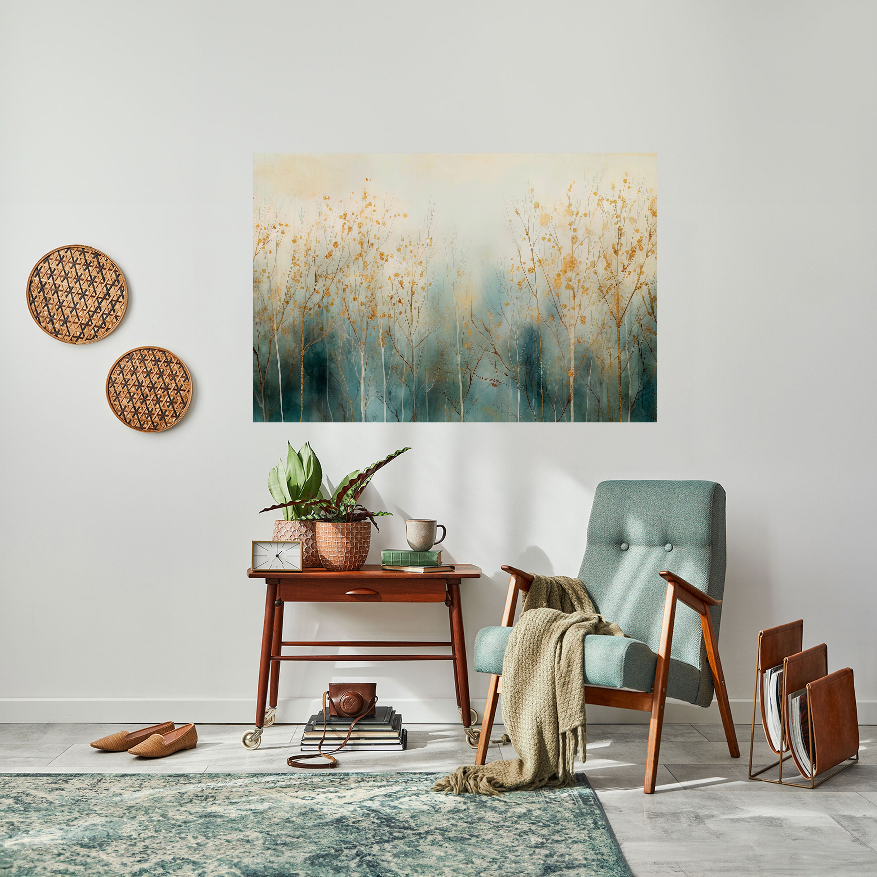 MYSTICAL FOREST DREAM Naklejka/Plakat poziomy