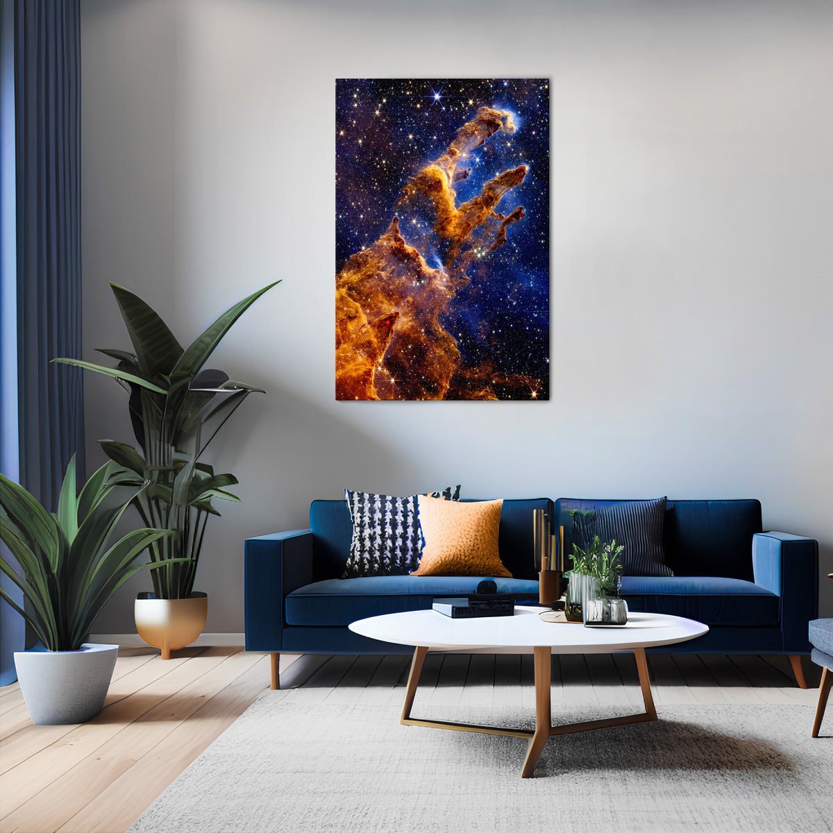 COSMIC DREAMSCAPE Pionowy obraz na płótnie