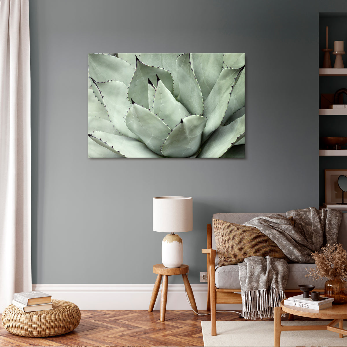 MYSTICAL SUCCULENT DREAM Poziomy obraz na płótnie