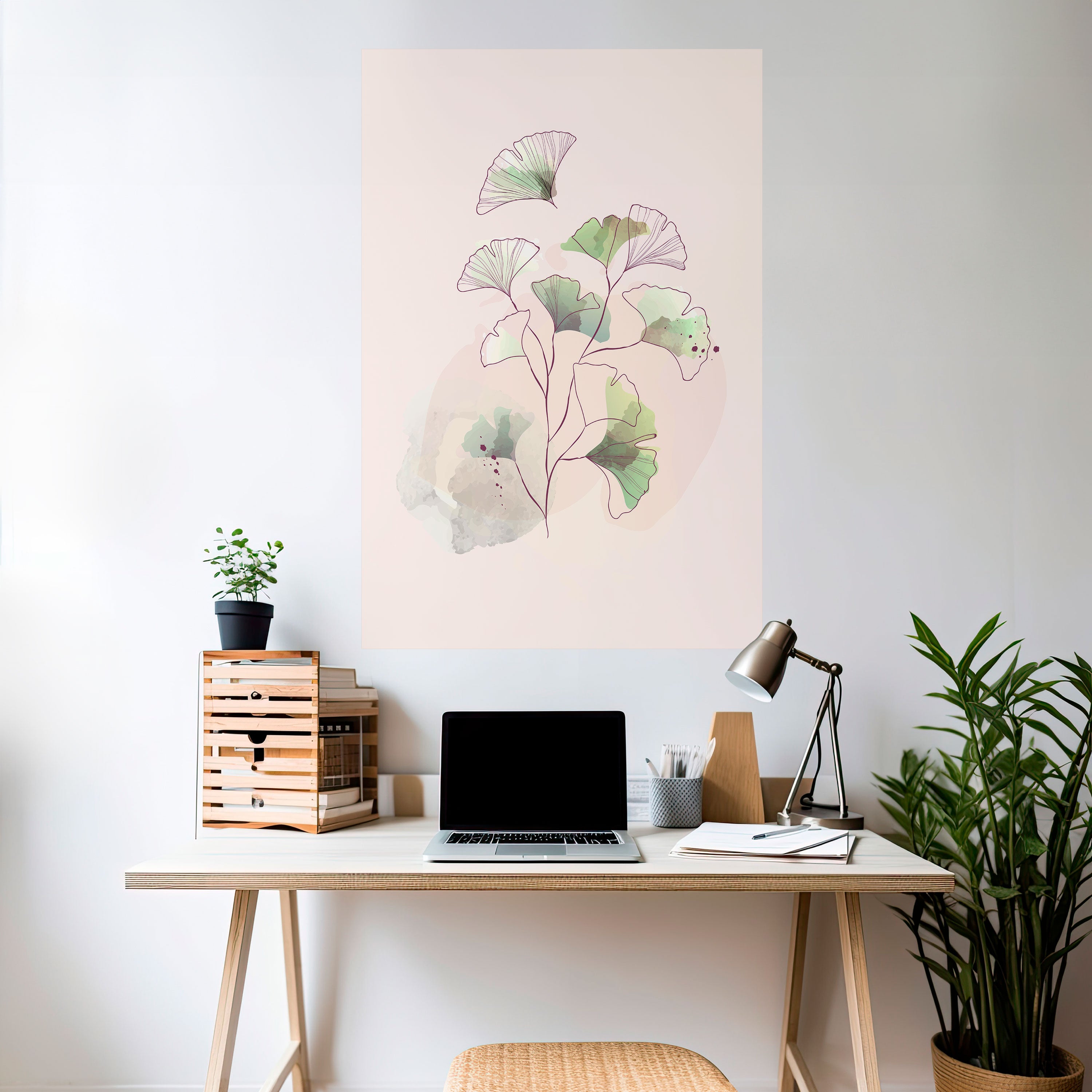 FOLIAGE REVERIE Naklejka/Plakat pionowy