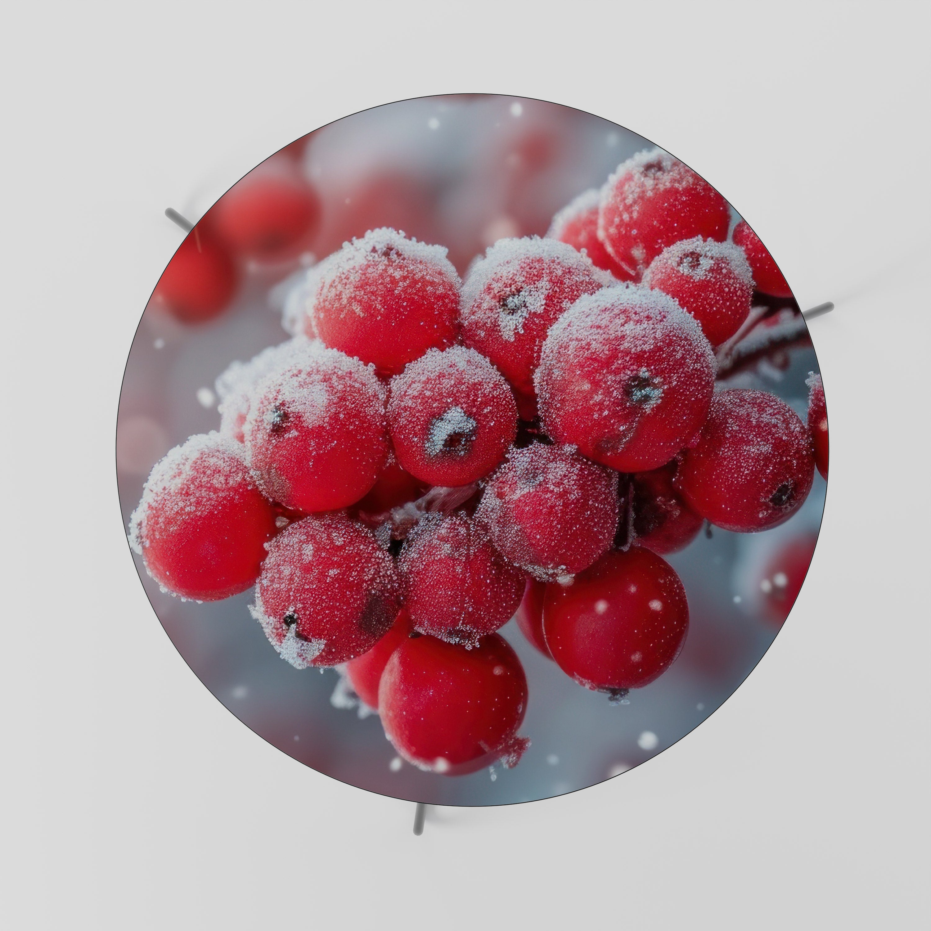 WINTER'S CRIMSON TREASURES Stolik kawowy duży