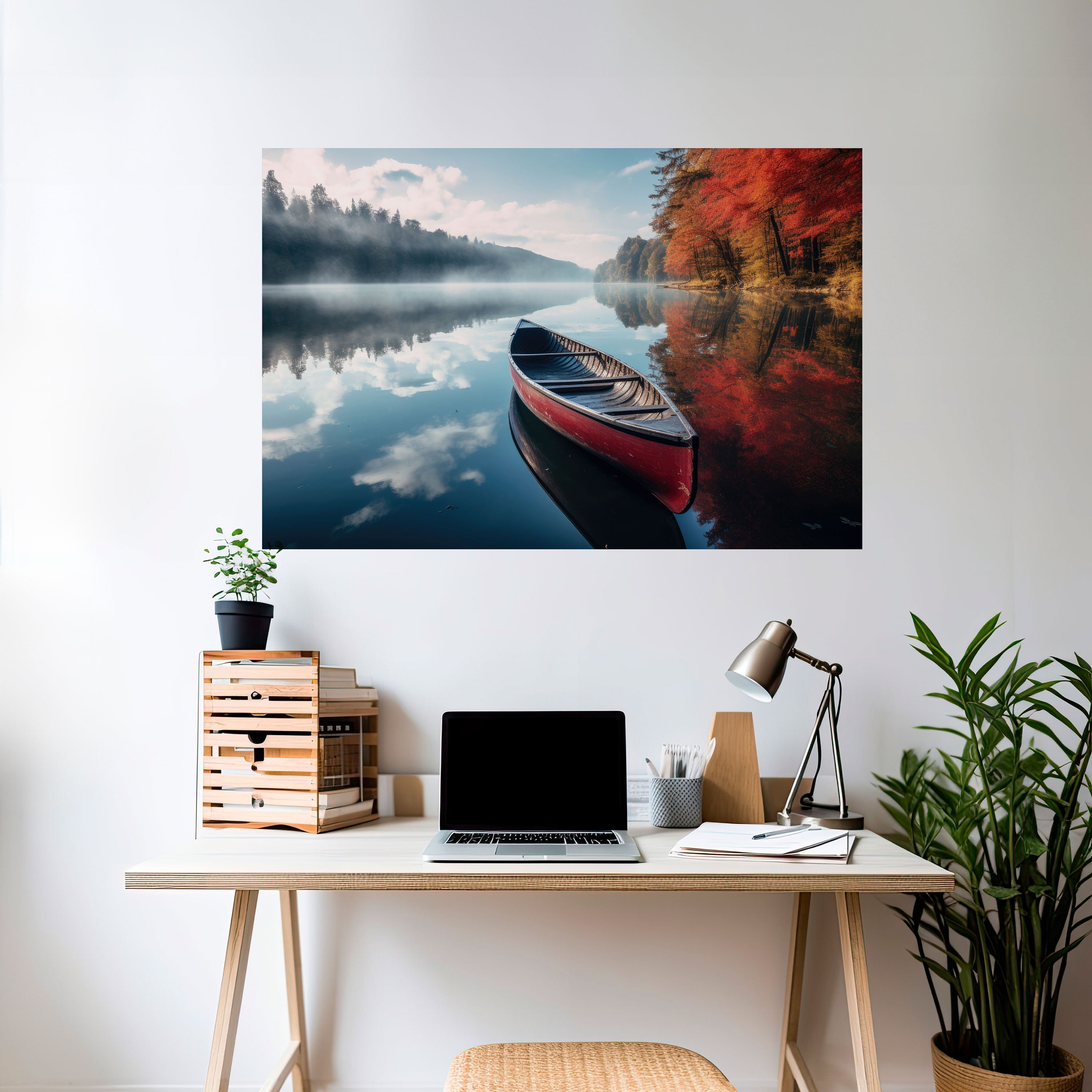 BOAT OF TRANQUILITY Naklejka/Plakat poziomy