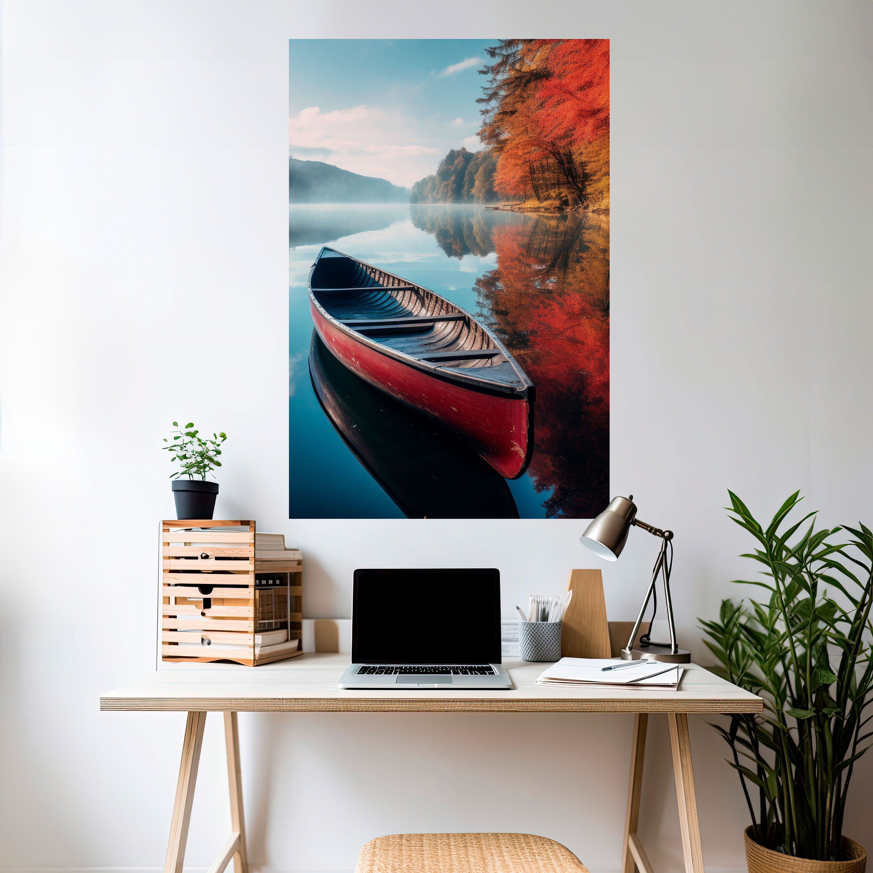 BOAT OF TRANQUILITY Naklejka/Plakat pionowy