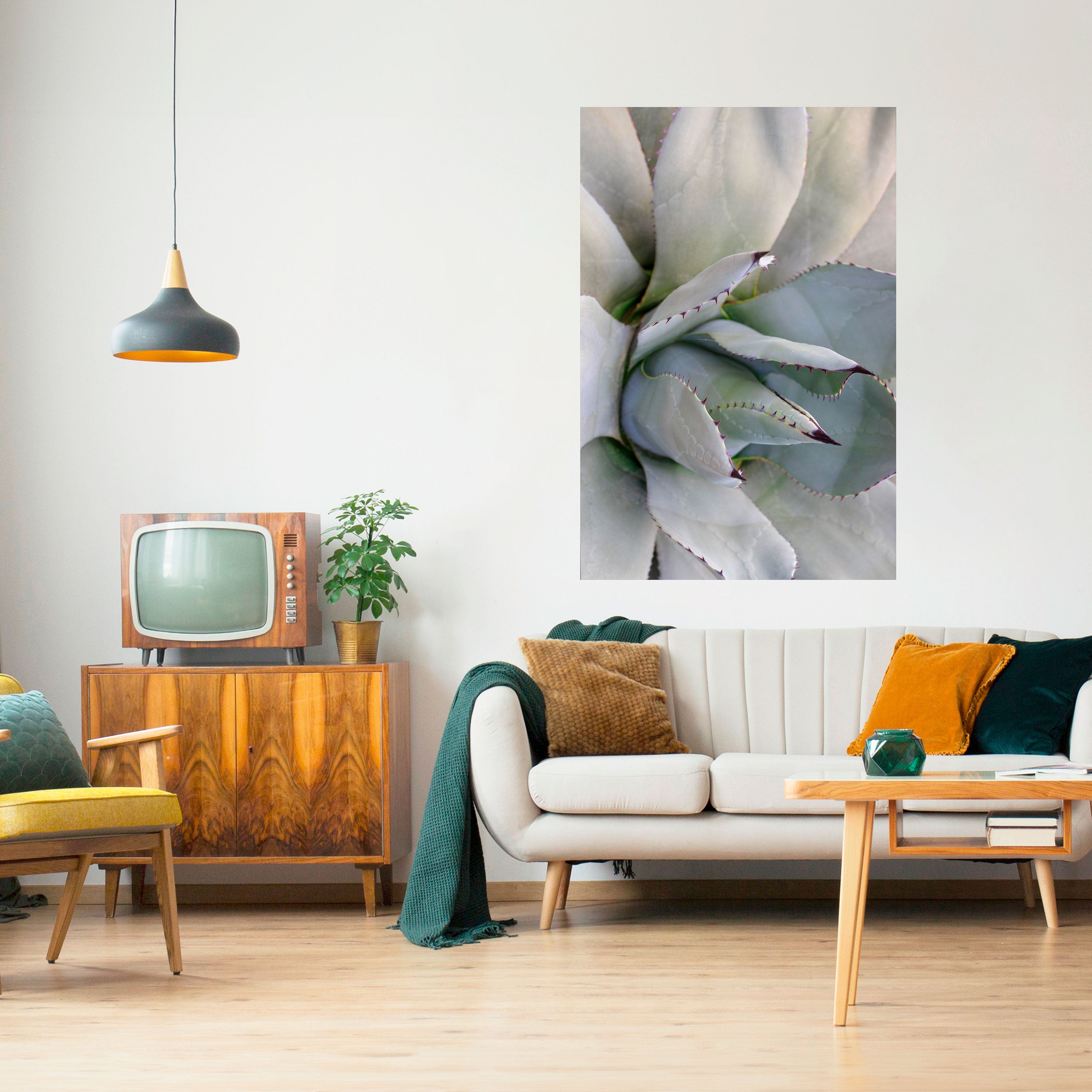 AGAVE ELEGANCE Naklejka/Plakat pionowy