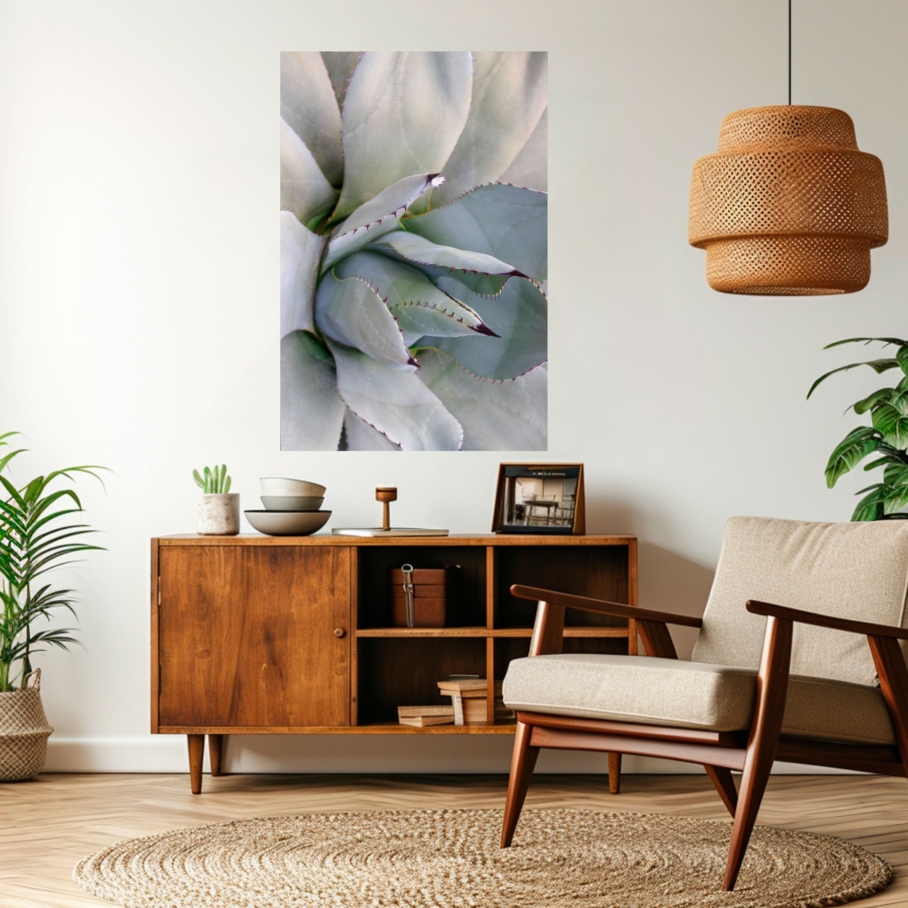 AGAVE ELEGANCE Naklejka/Plakat pionowy