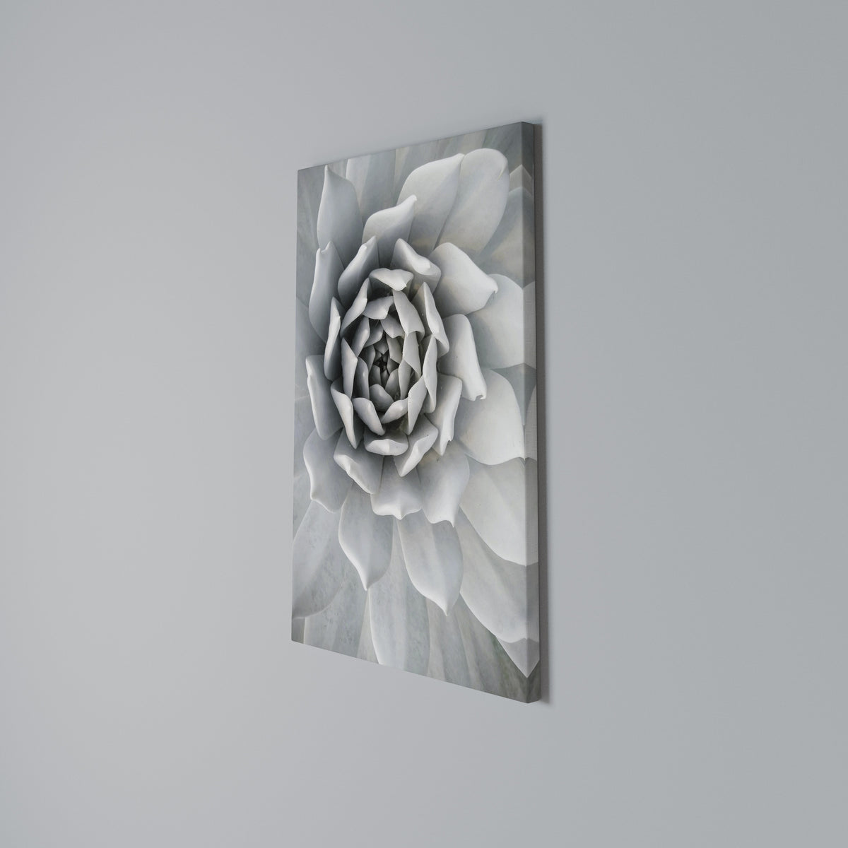 ELEGANT PETAL SWIRL Pionowy obraz na płótnie