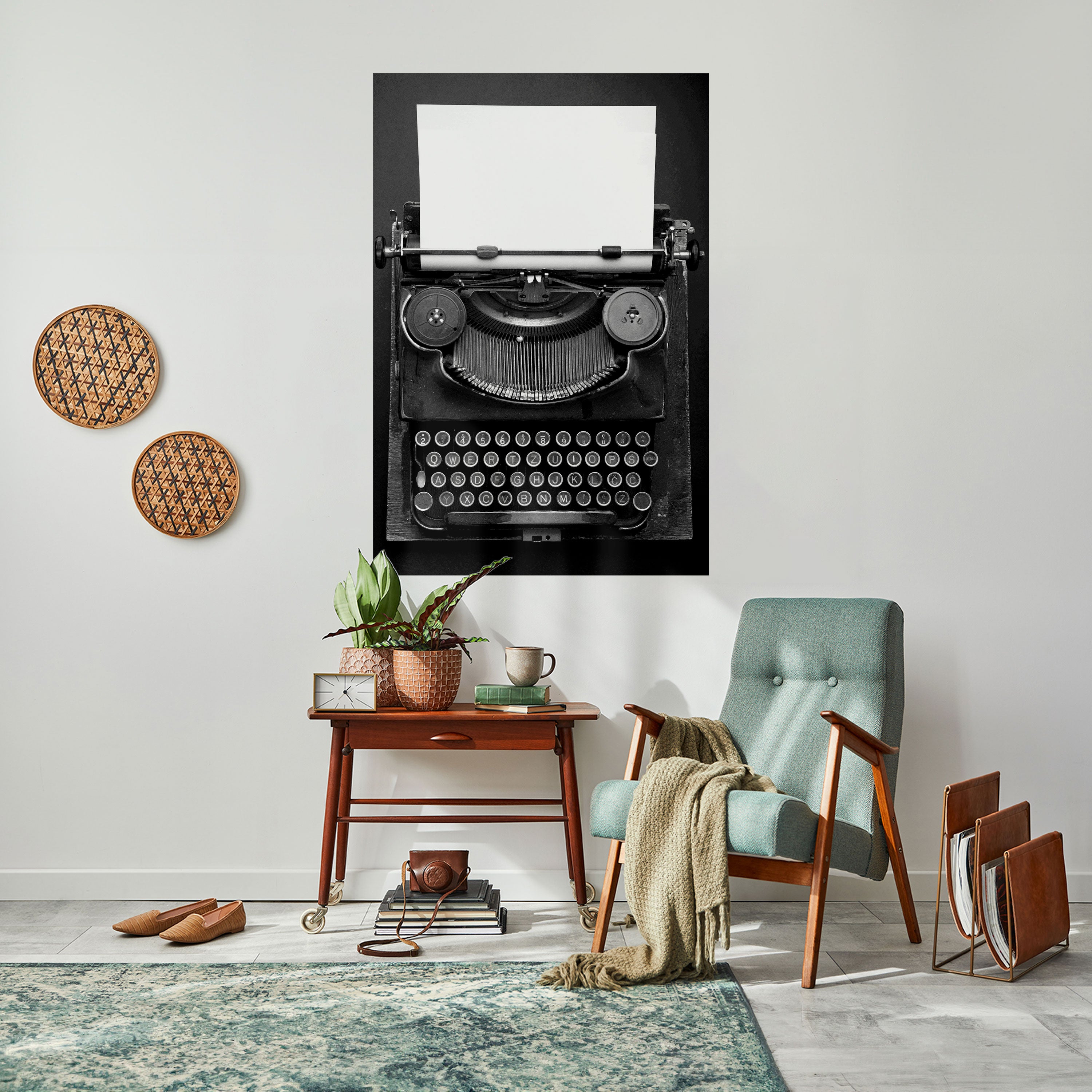 TYPEWRITER SYMPHONY Naklejka/Plakat pionowy
