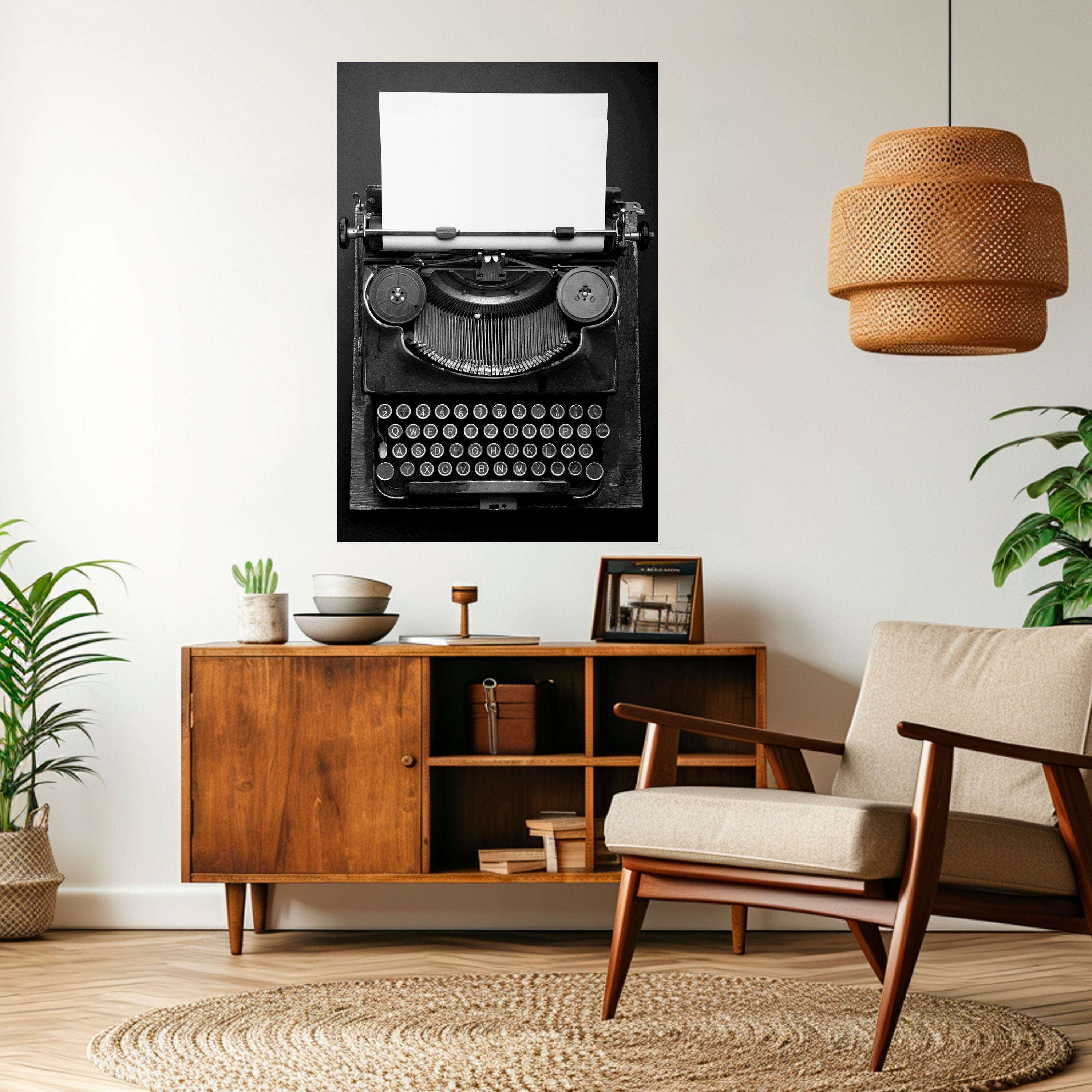 TYPEWRITER SYMPHONY Naklejka/Plakat pionowy
