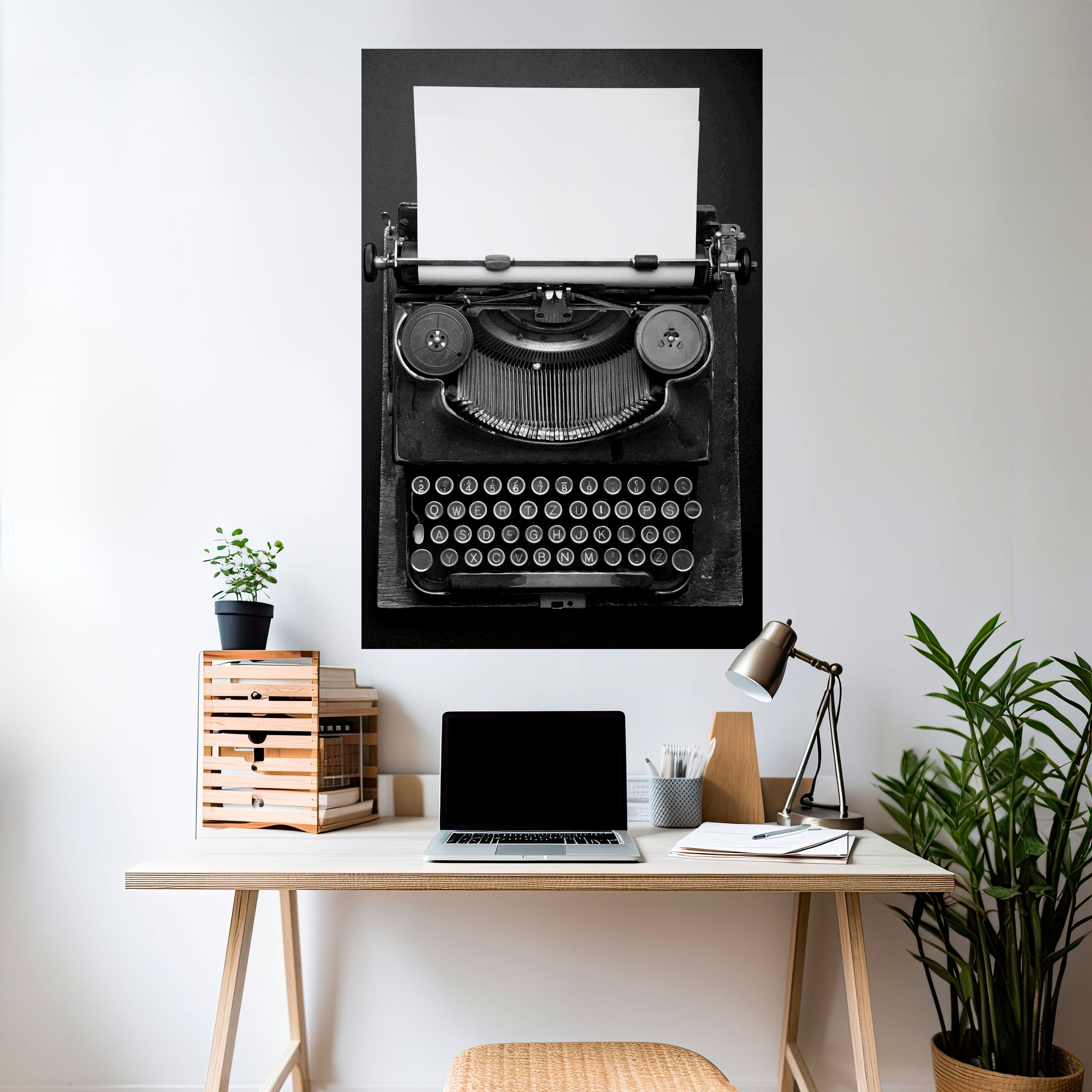 TYPEWRITER SYMPHONY Naklejka/Plakat pionowy