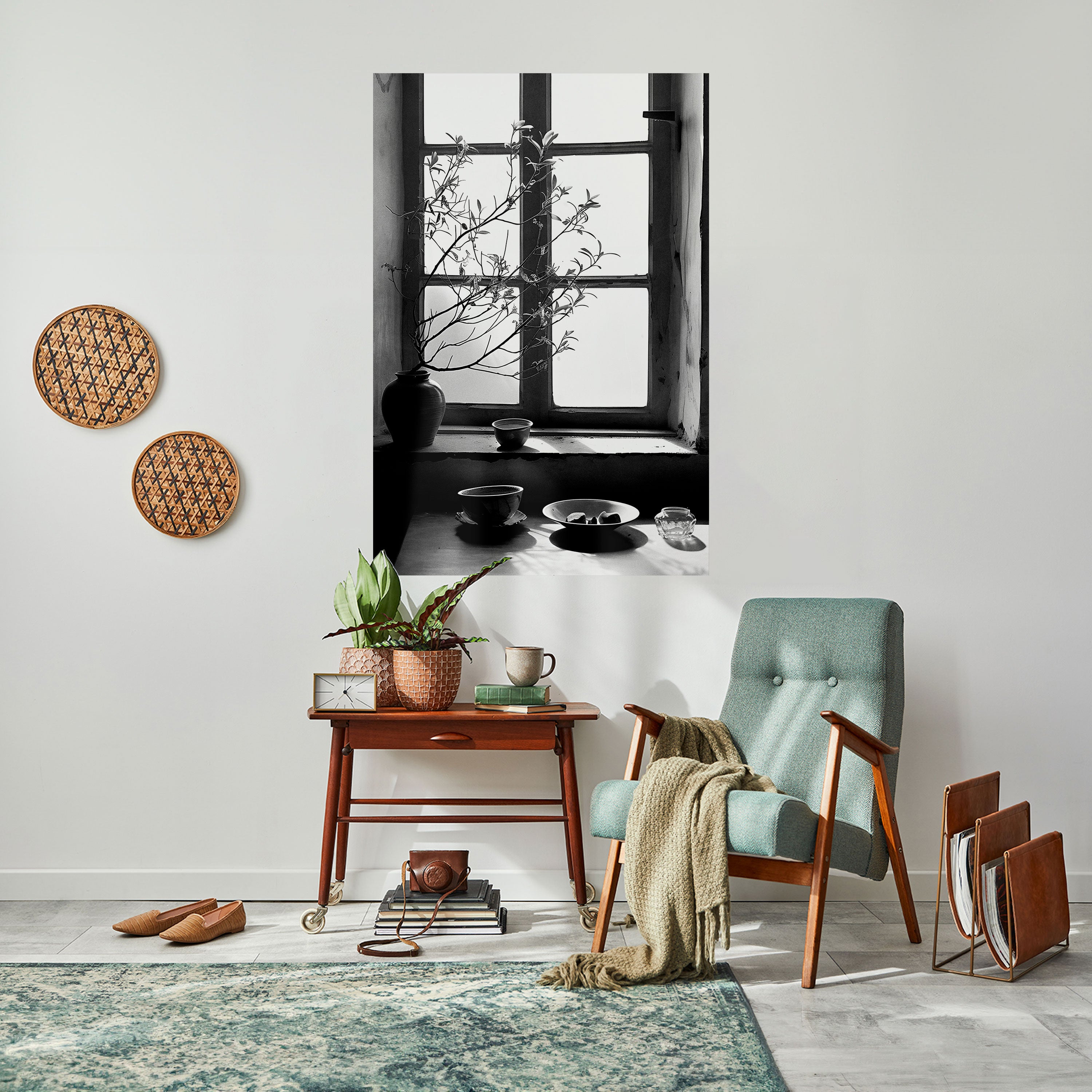 WHISPERING WINDOW LIGHT Naklejka/Plakat pionowy