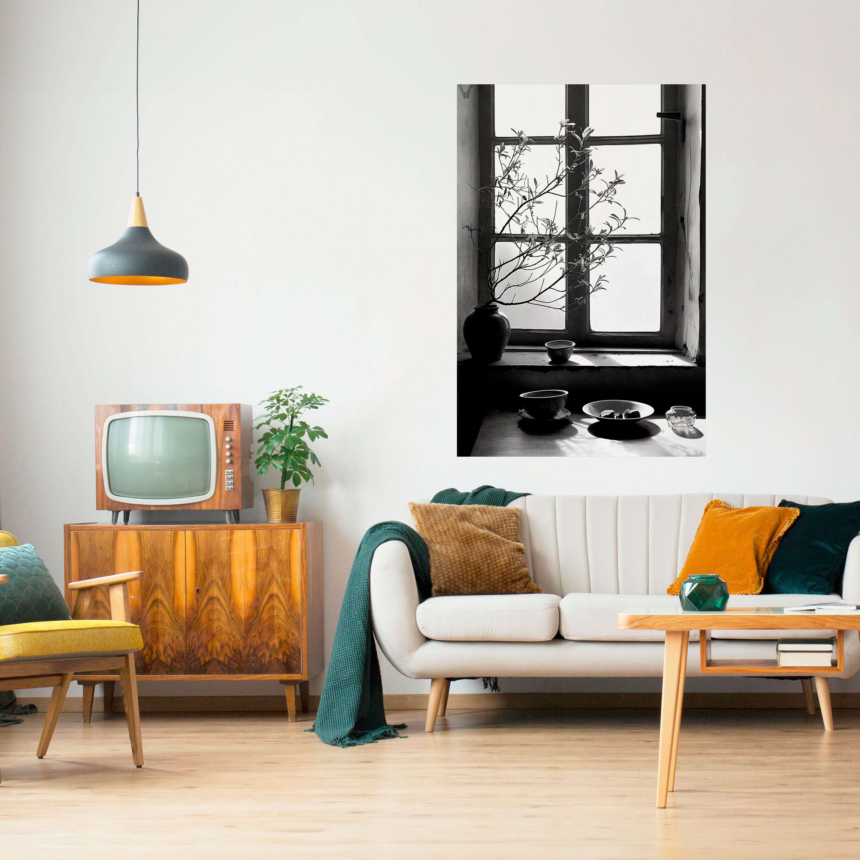 WHISPERING WINDOW LIGHT Naklejka/Plakat pionowy