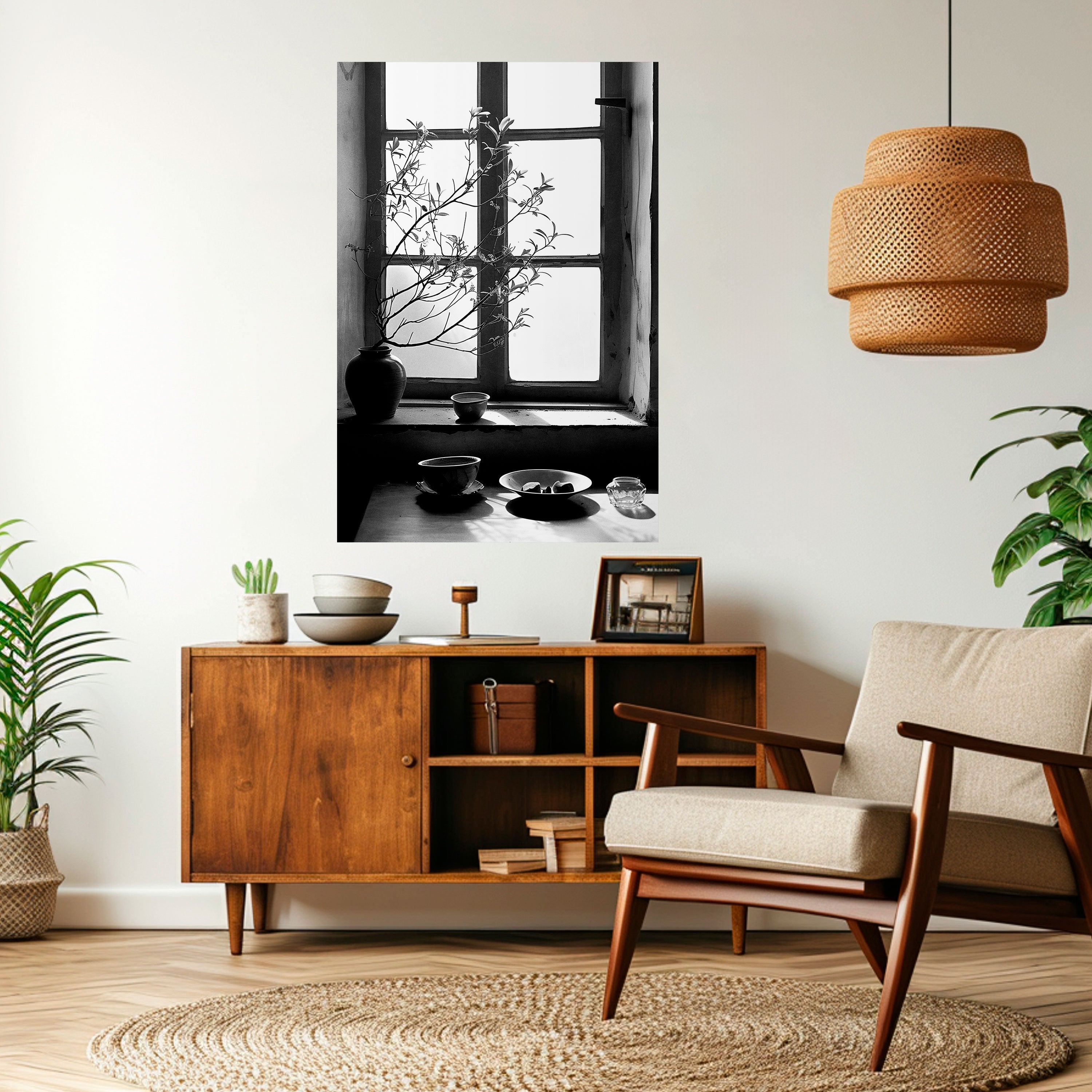 WHISPERING WINDOW LIGHT Naklejka/Plakat pionowy