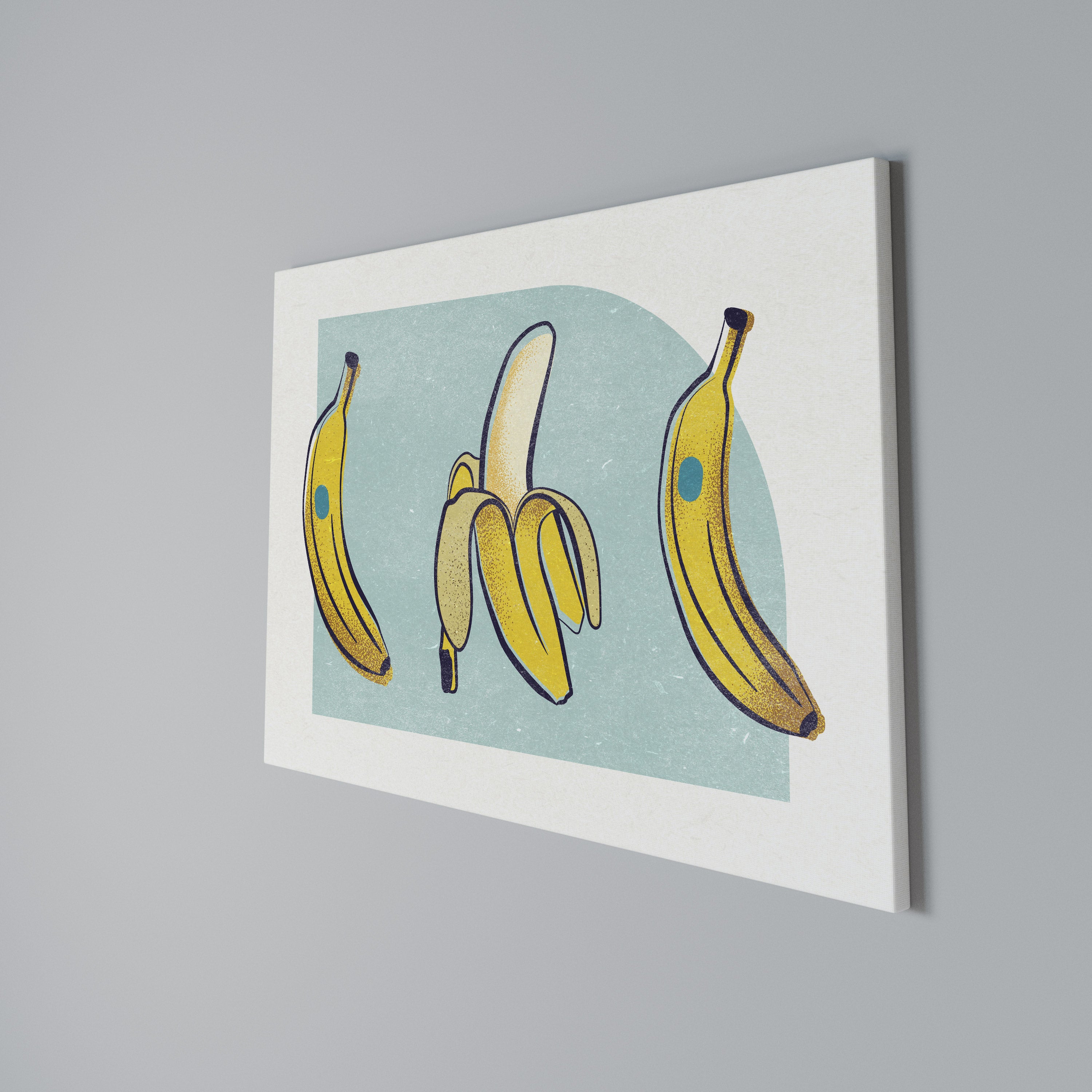 BOLD BANANA BOUQUET Poziomy obraz na płótnie