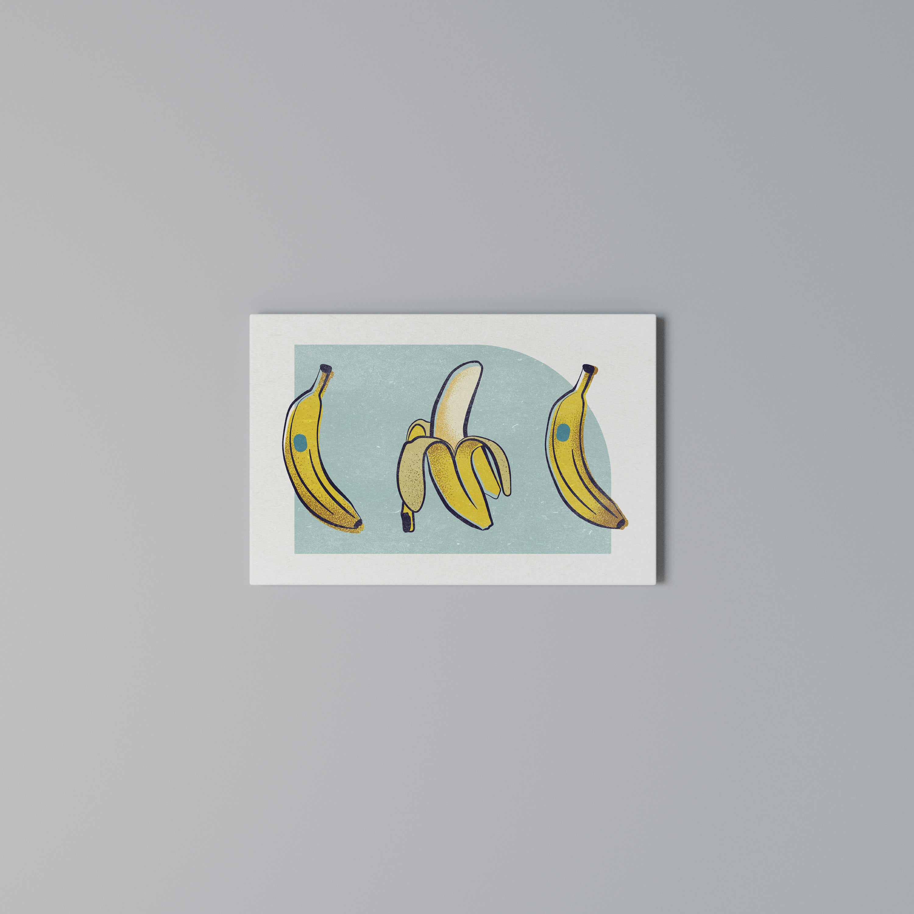 BOLD BANANA BOUQUET Poziomy obraz na płótnie