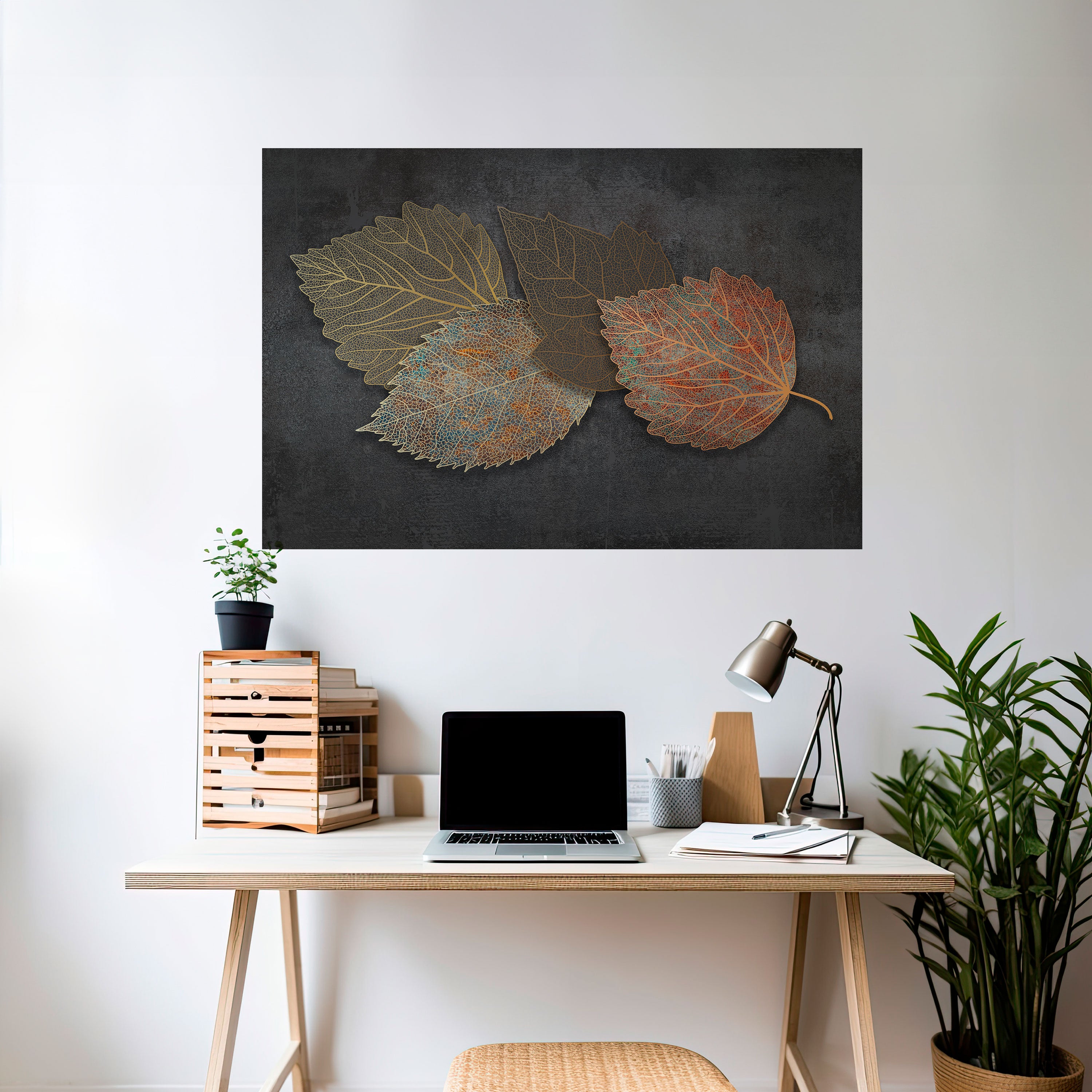 FOLIAGE IN FOCUS Naklejka/Plakat poziomy