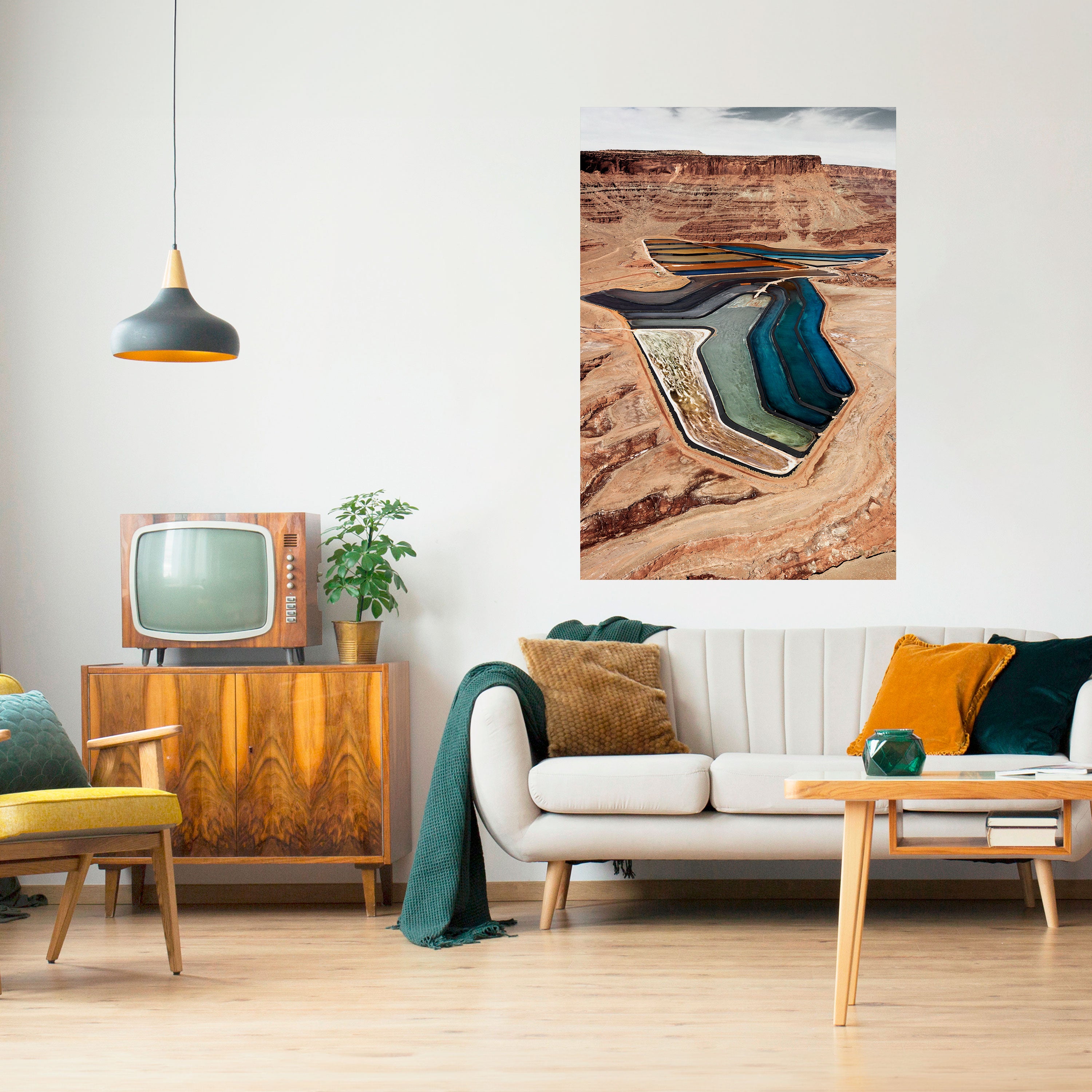 HARMONY IN LAYERS Naklejka/Plakat pionowy