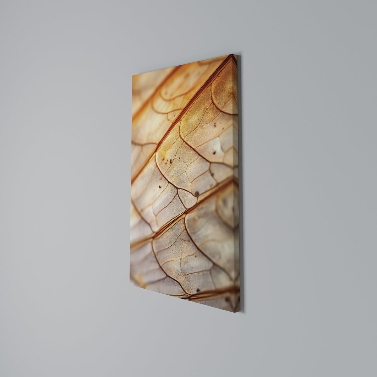 ELEGANT VEINING Pionowy obraz na płótnie