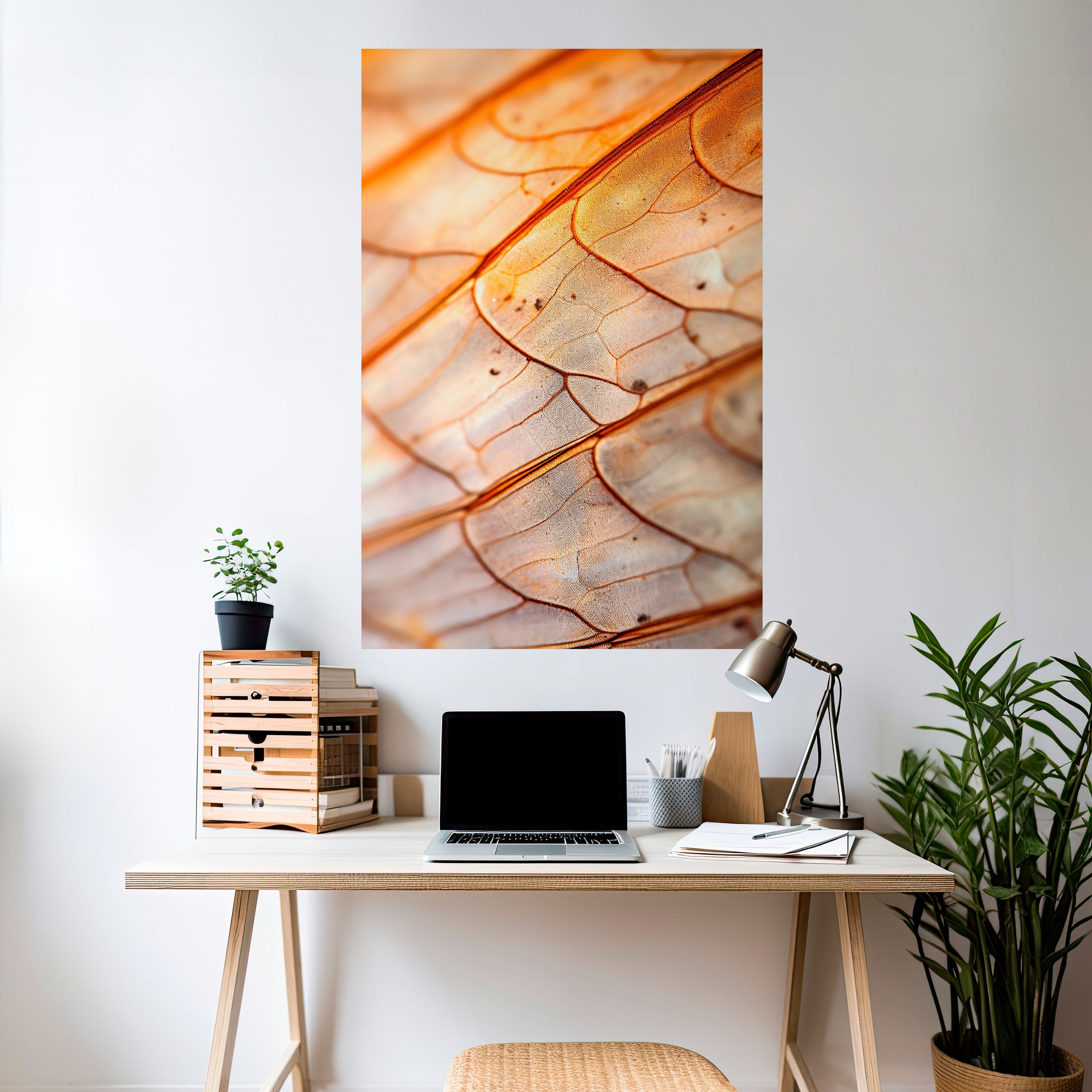ELEGANT VEINING Naklejka/Plakat pionowy