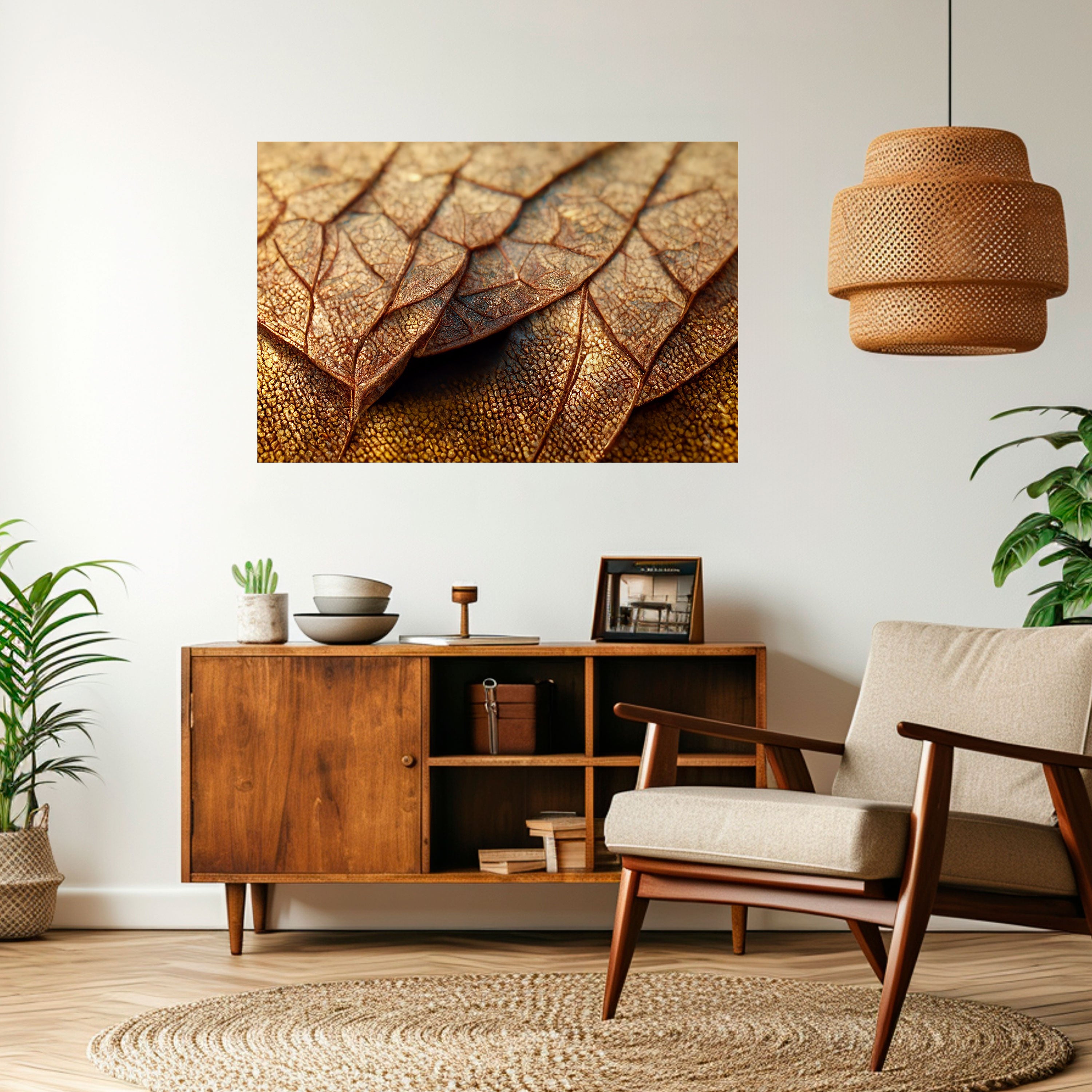 RUSTIC TEXTURE STUDY Naklejka/Plakat poziomy