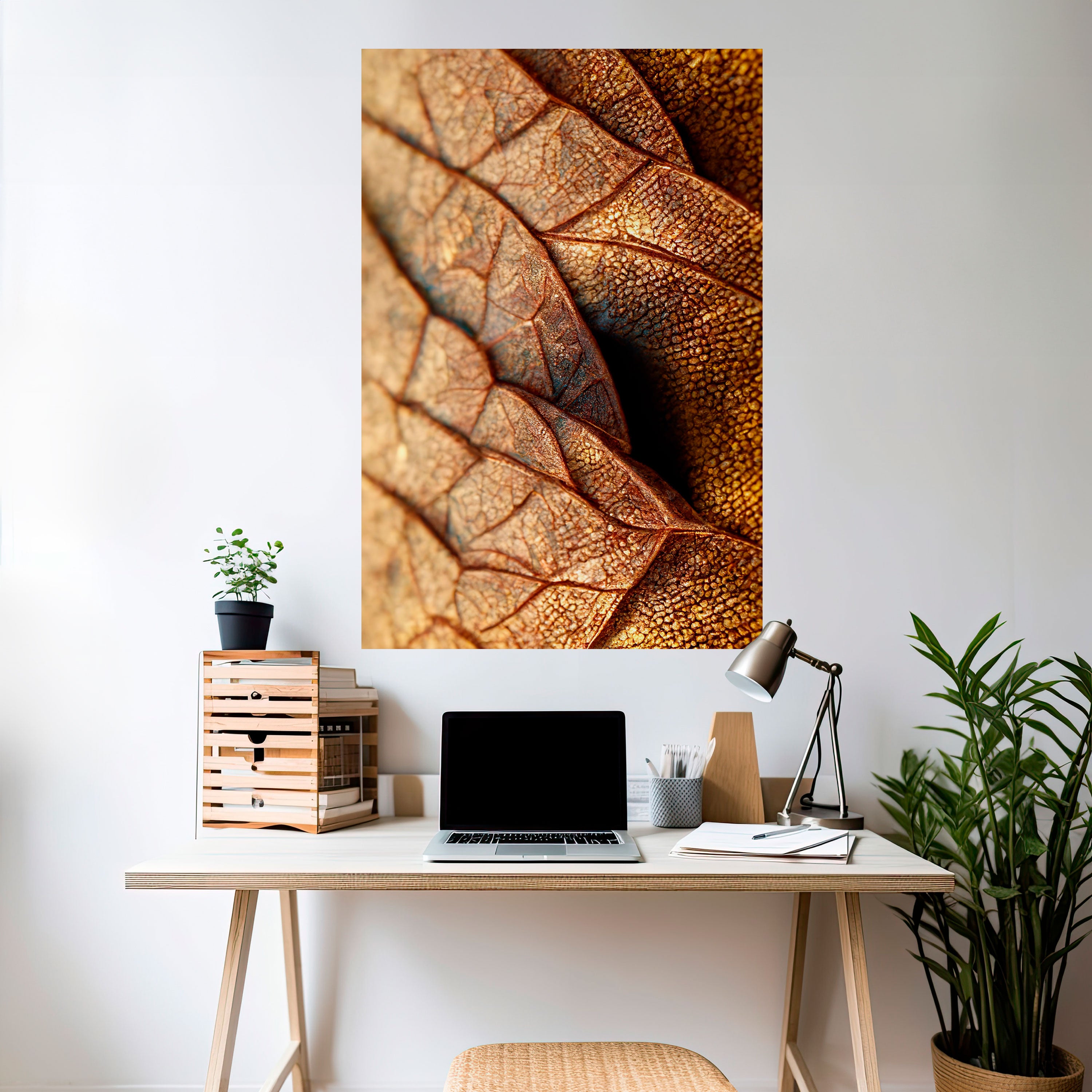 RUSTIC TEXTURE STUDY Naklejka/Plakat pionowy