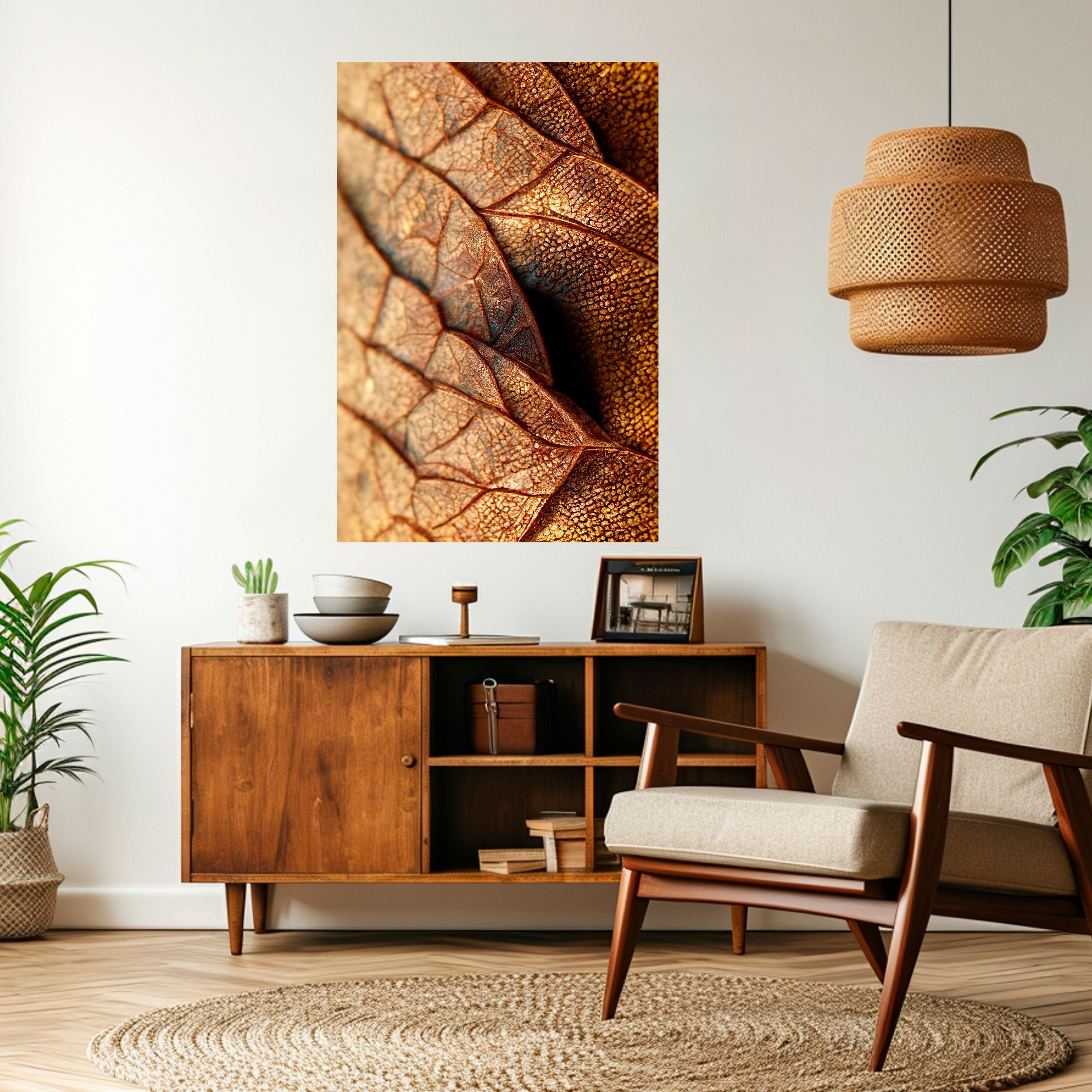 RUSTIC TEXTURE STUDY Naklejka/Plakat pionowy