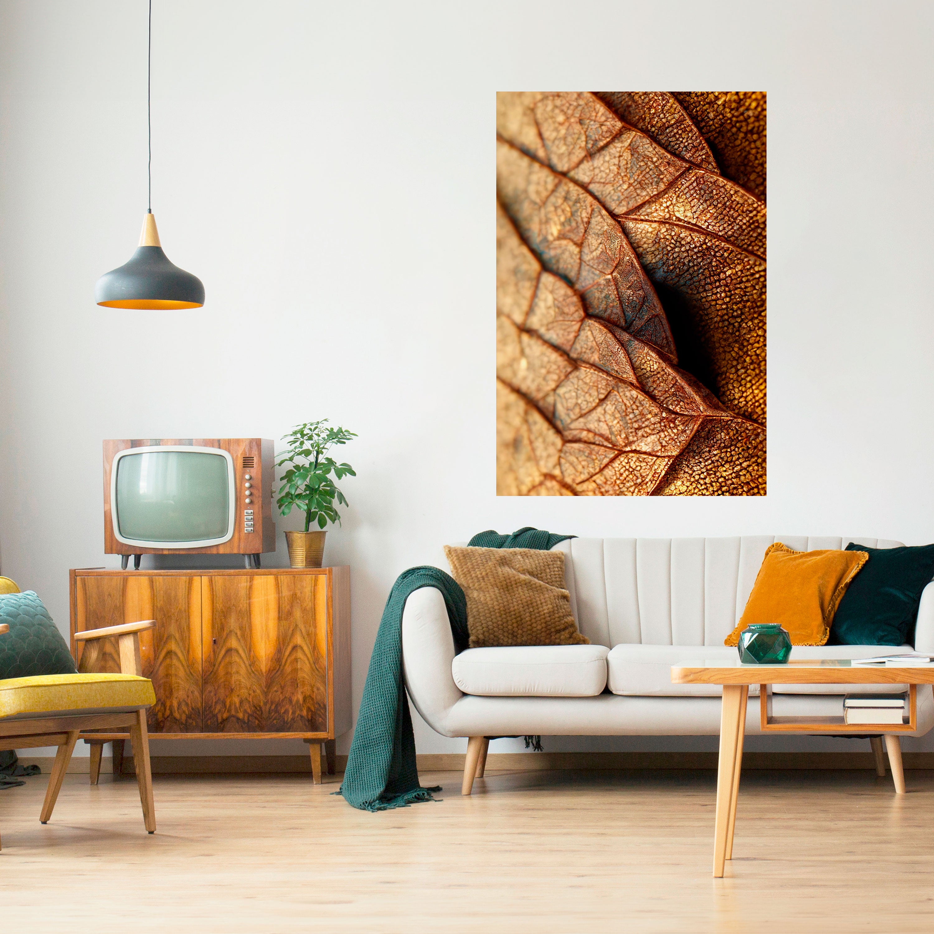 RUSTIC TEXTURE STUDY Naklejka/Plakat pionowy