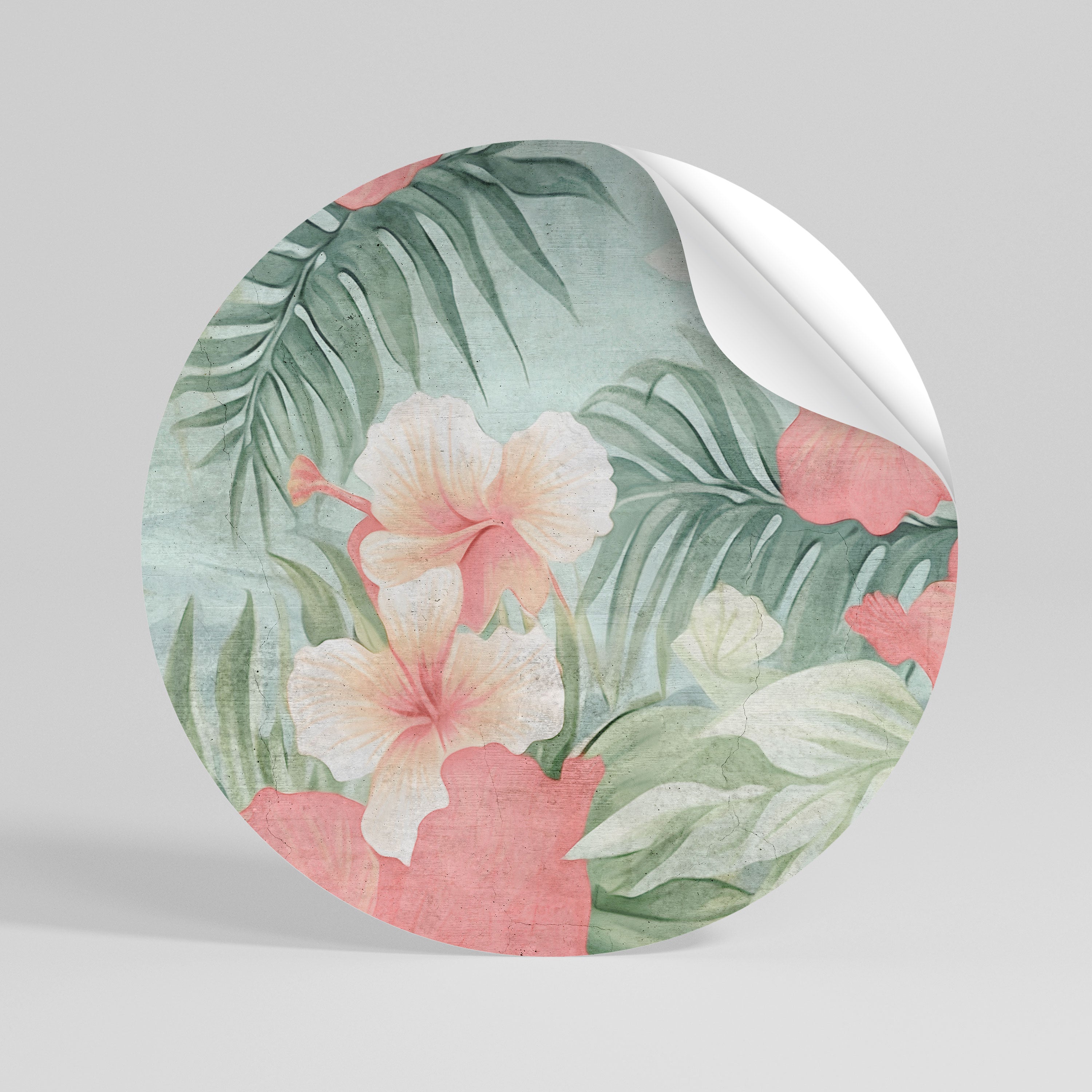 HAWAIIAN SPIRIT Naklejka - okrągła