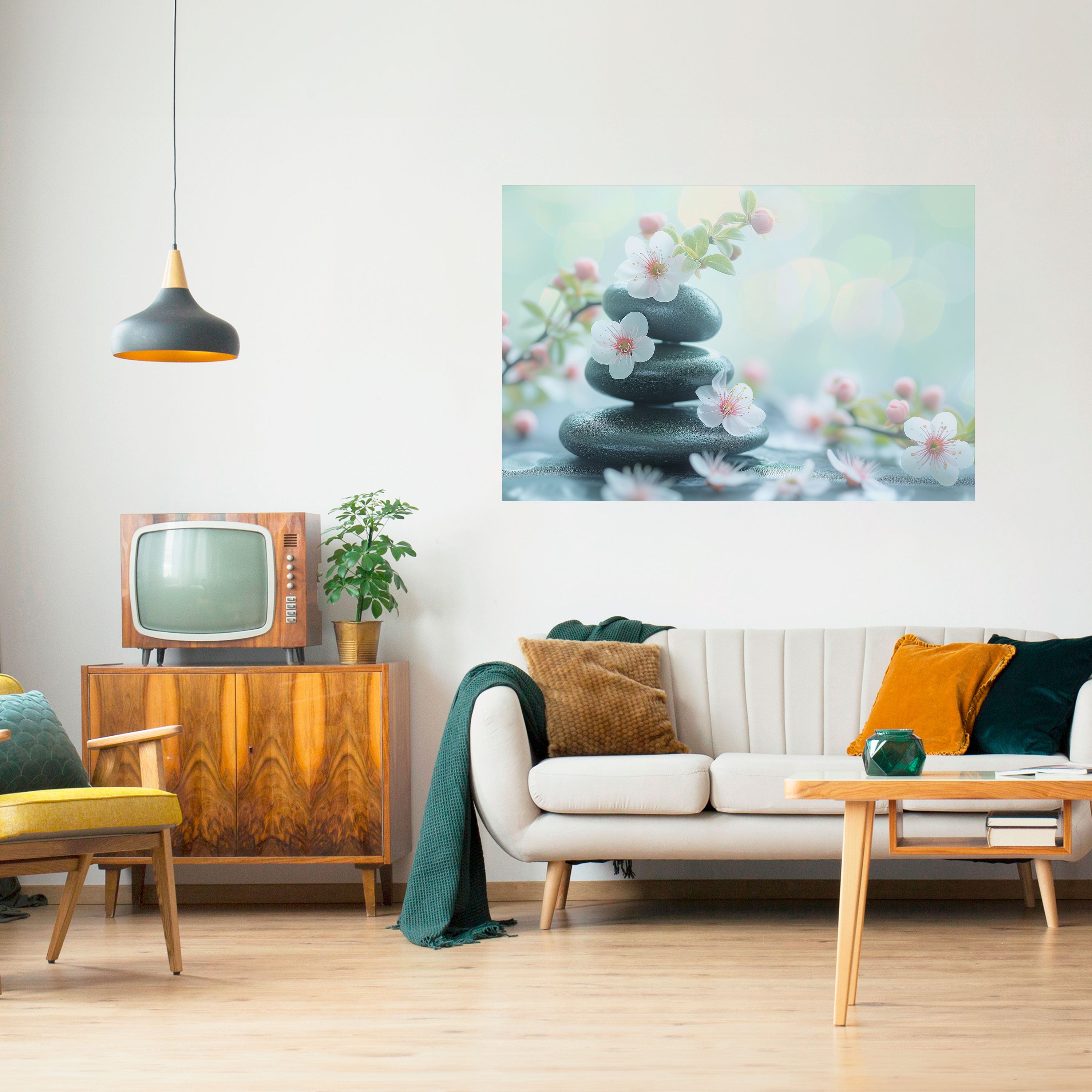 MINDFUL MOMENTS Naklejka/Plakat poziomy